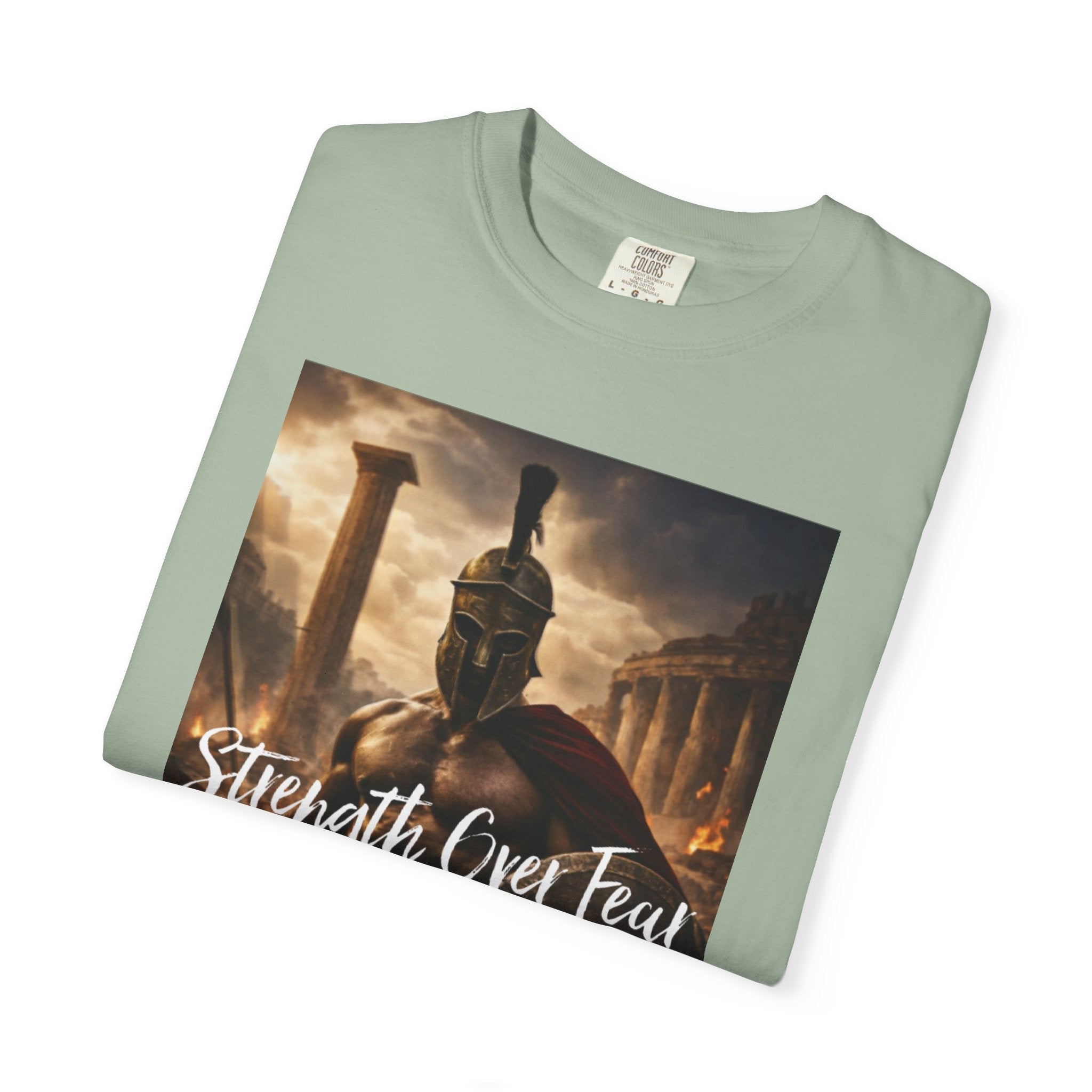 Spartan soldier women’s Garment-Dyed T-shirt