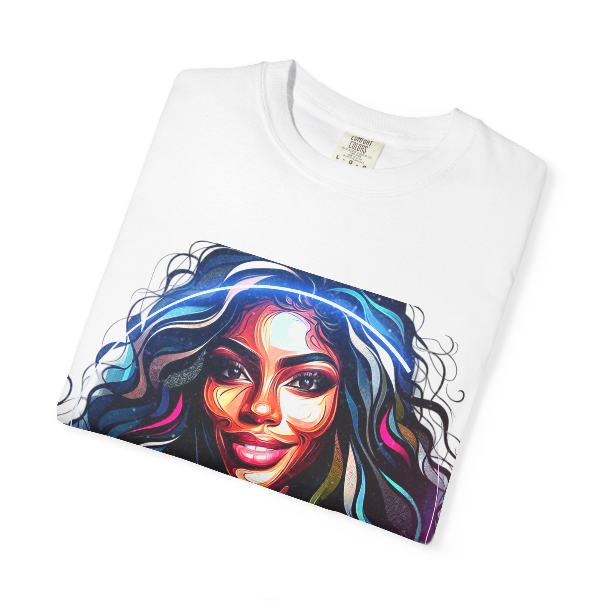 Beautiful Woman Men's Garment-Dyed T-shirt