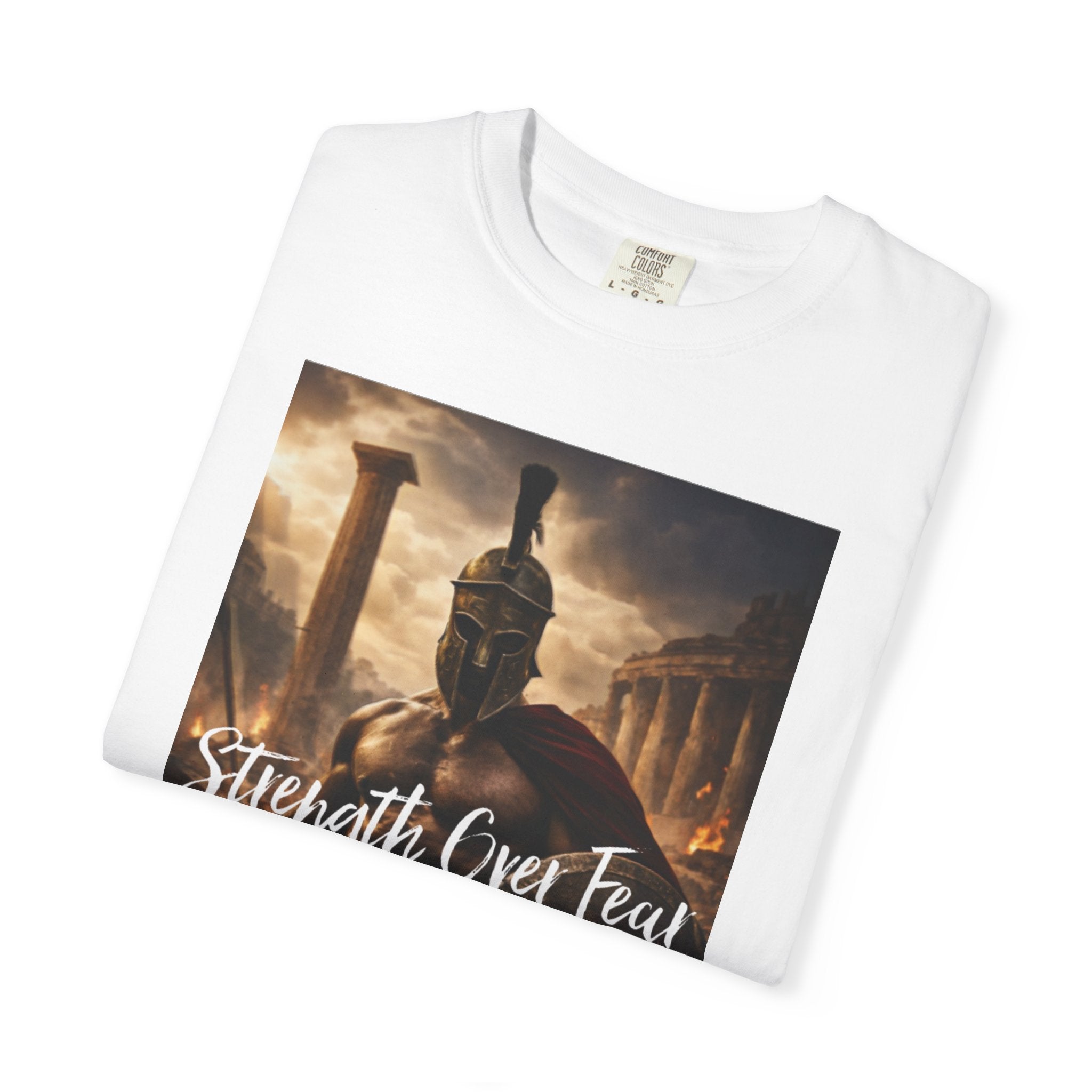 Spartan soldier women’s Garment-Dyed T-shirt