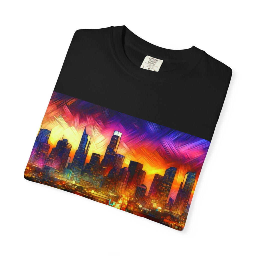 Artsy City Men's Garment-Dyed T-shirt