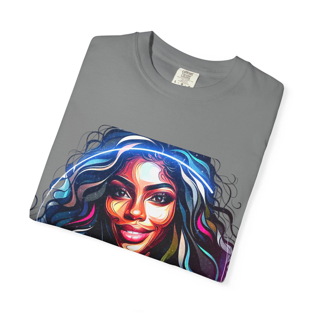 Beautiful Woman Men's Garment-Dyed T-shirt