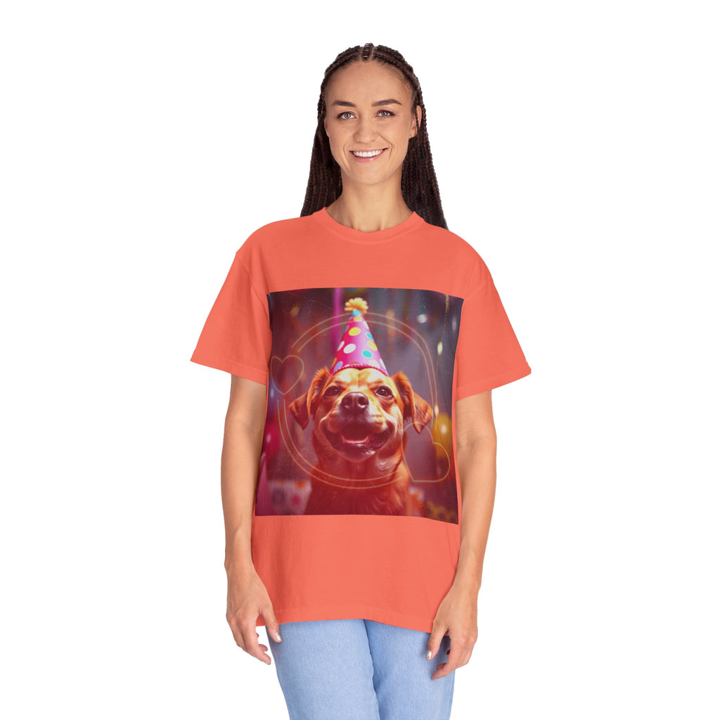 Dog Birthday Men's Garment-Dyed T-shirt