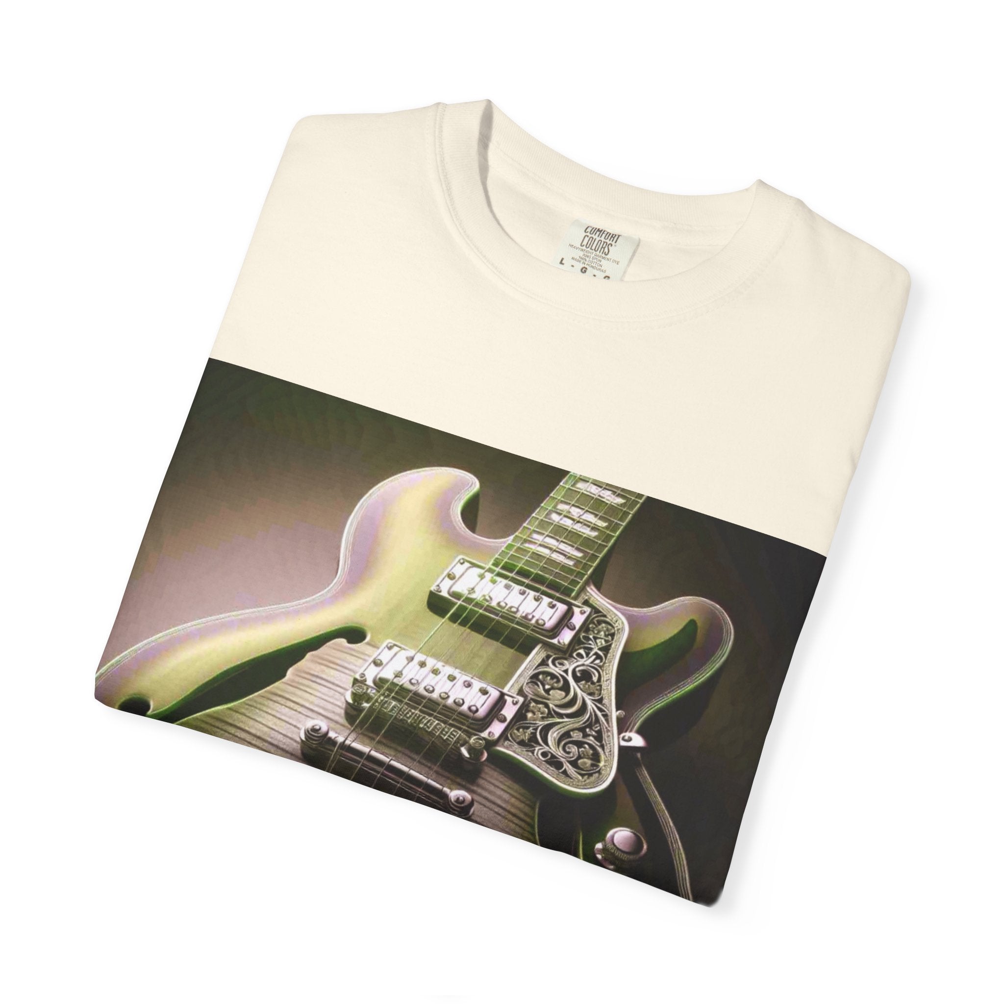 Guitar Men's Garment-Dyed T-shirt