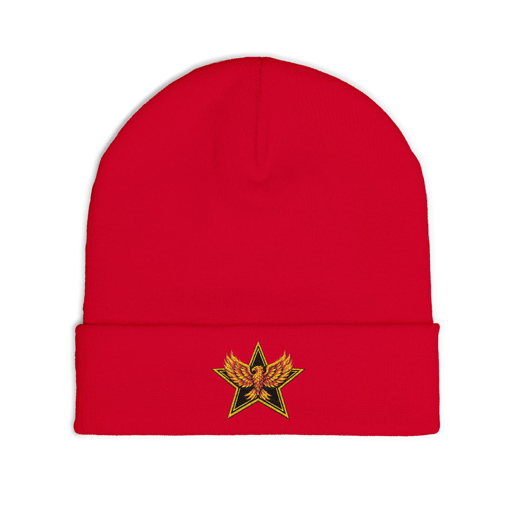 Gold Star Legends Knit Beanie (Embroidery)