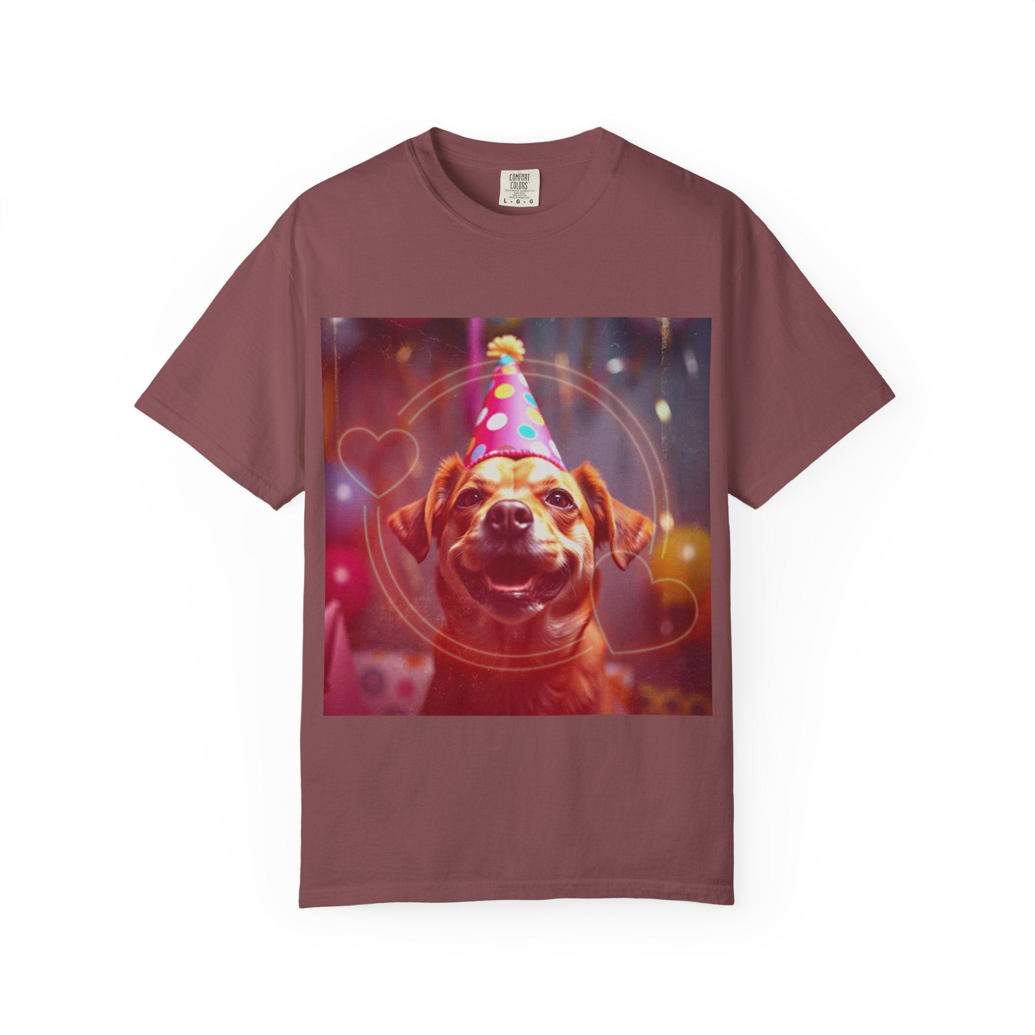 Dog Birthday Men's Garment-Dyed T-shirt