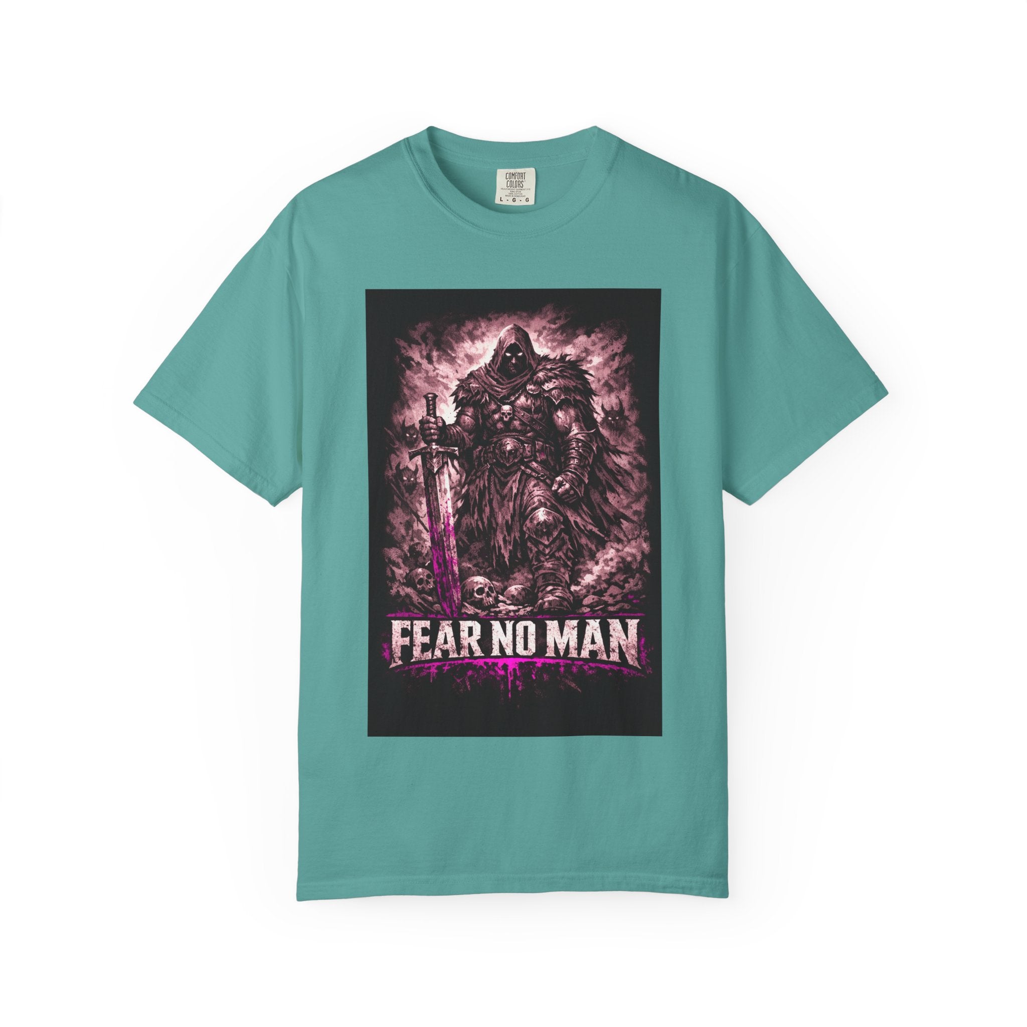 Women’s Fear No Man Garment-Dyed T-shirt
