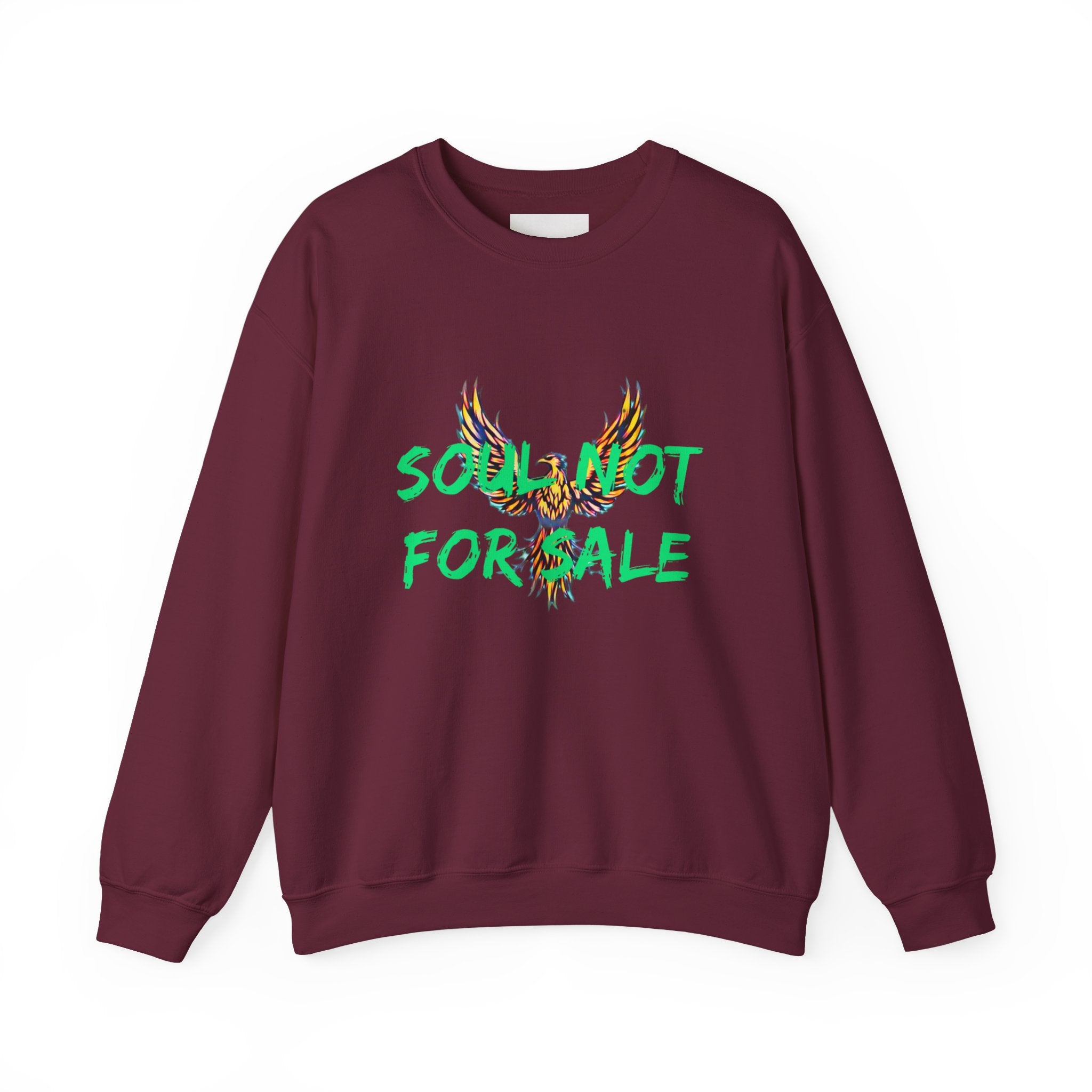 Soul Not For Sale Men’s Heavy Blend™ Crewneck Sweatshirt