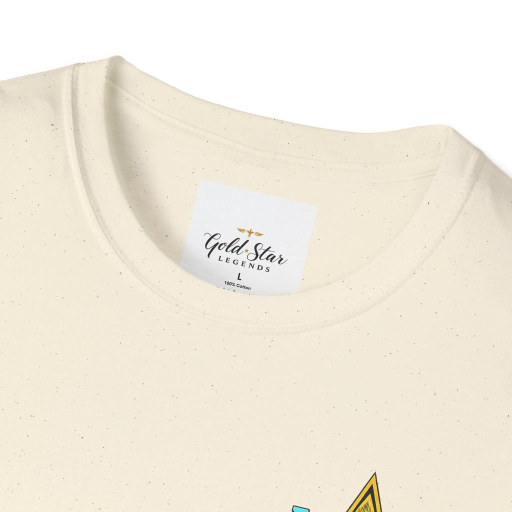 Men’s left chest GSL( Academic Extraordinaire) Soft style T-Shirt