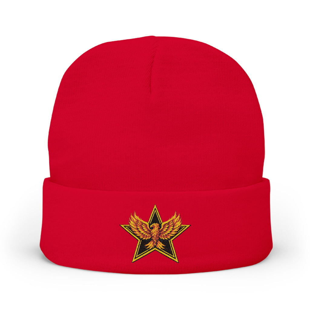 Gold Star Legends Knit Beanie (Embroidery)