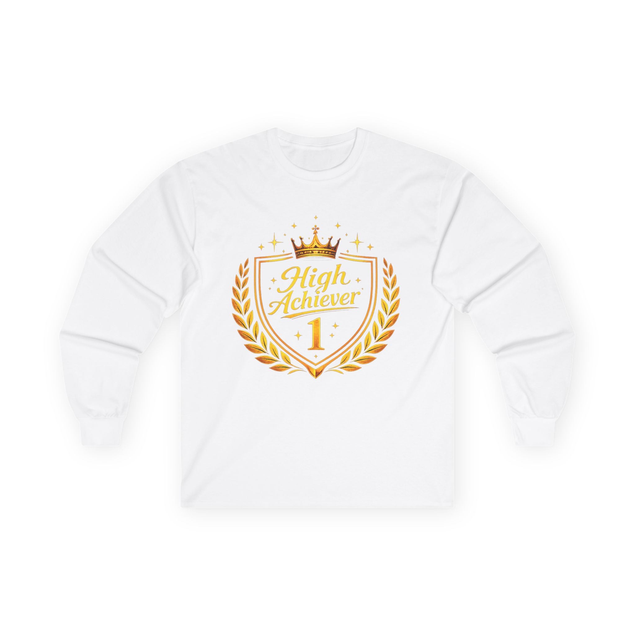 High Achiever shield Women’s Ultra Cotton Long Sleeve Tee