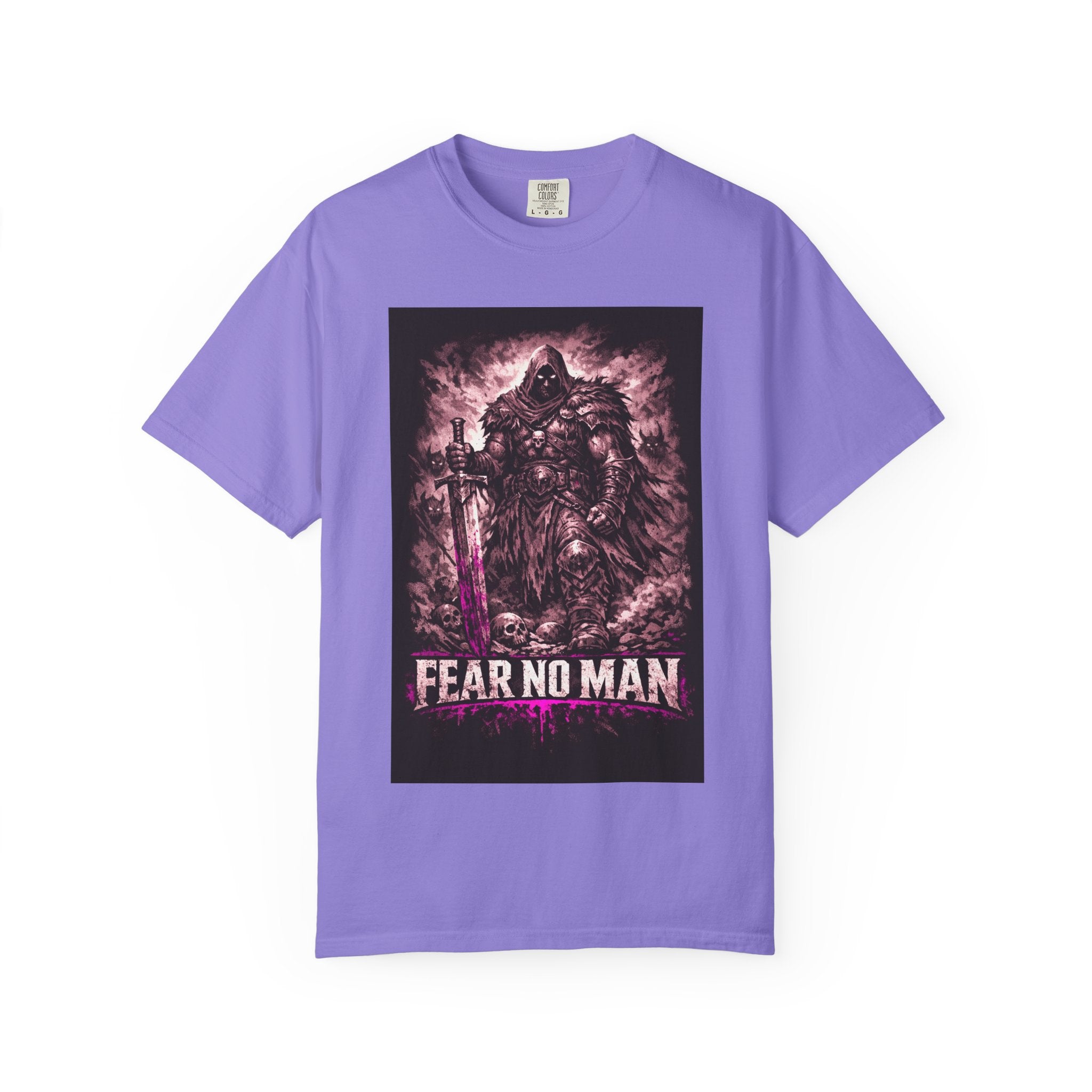 Women’s Fear No Man Garment-Dyed T-shirt