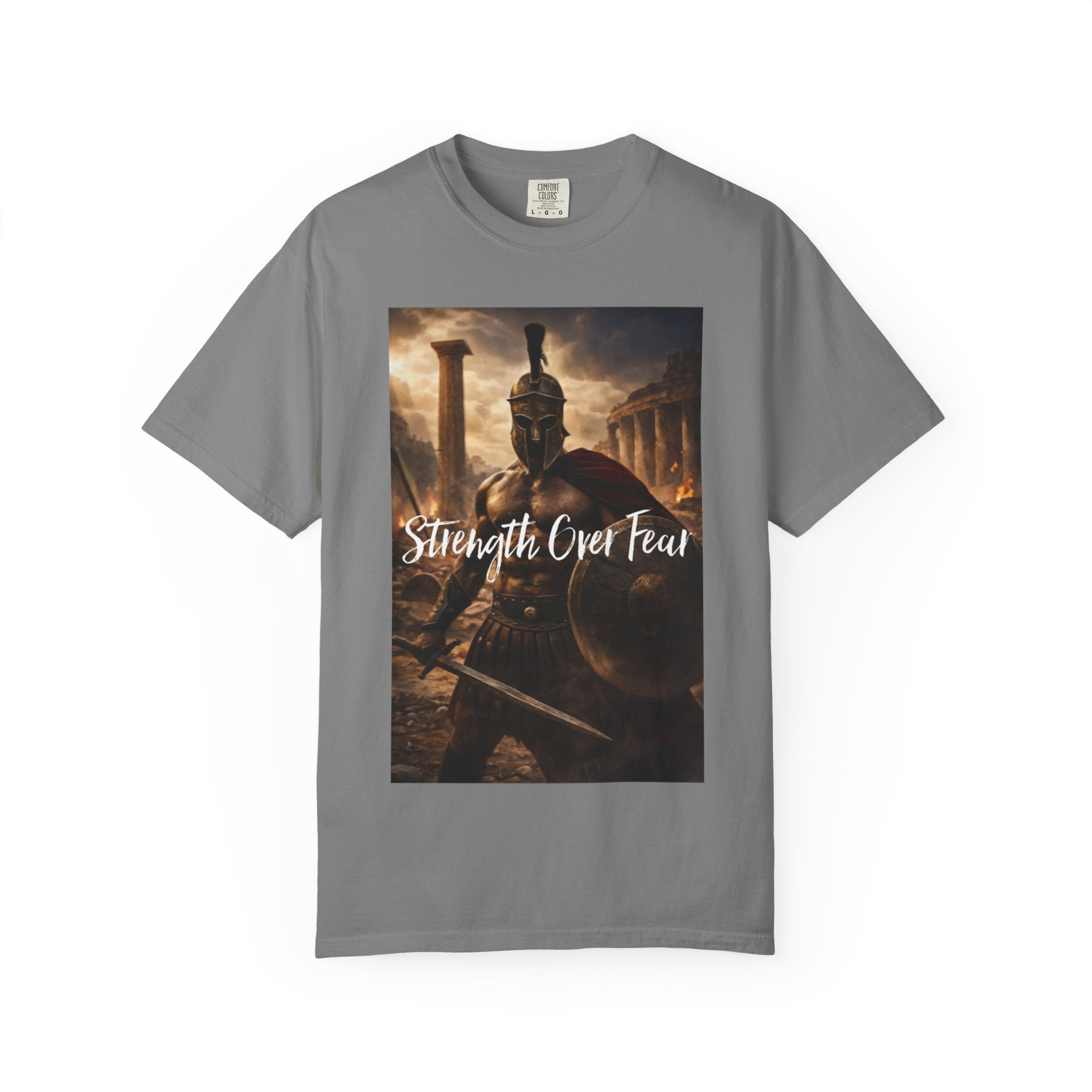 Spartan soldier women’s Garment-Dyed T-shirt