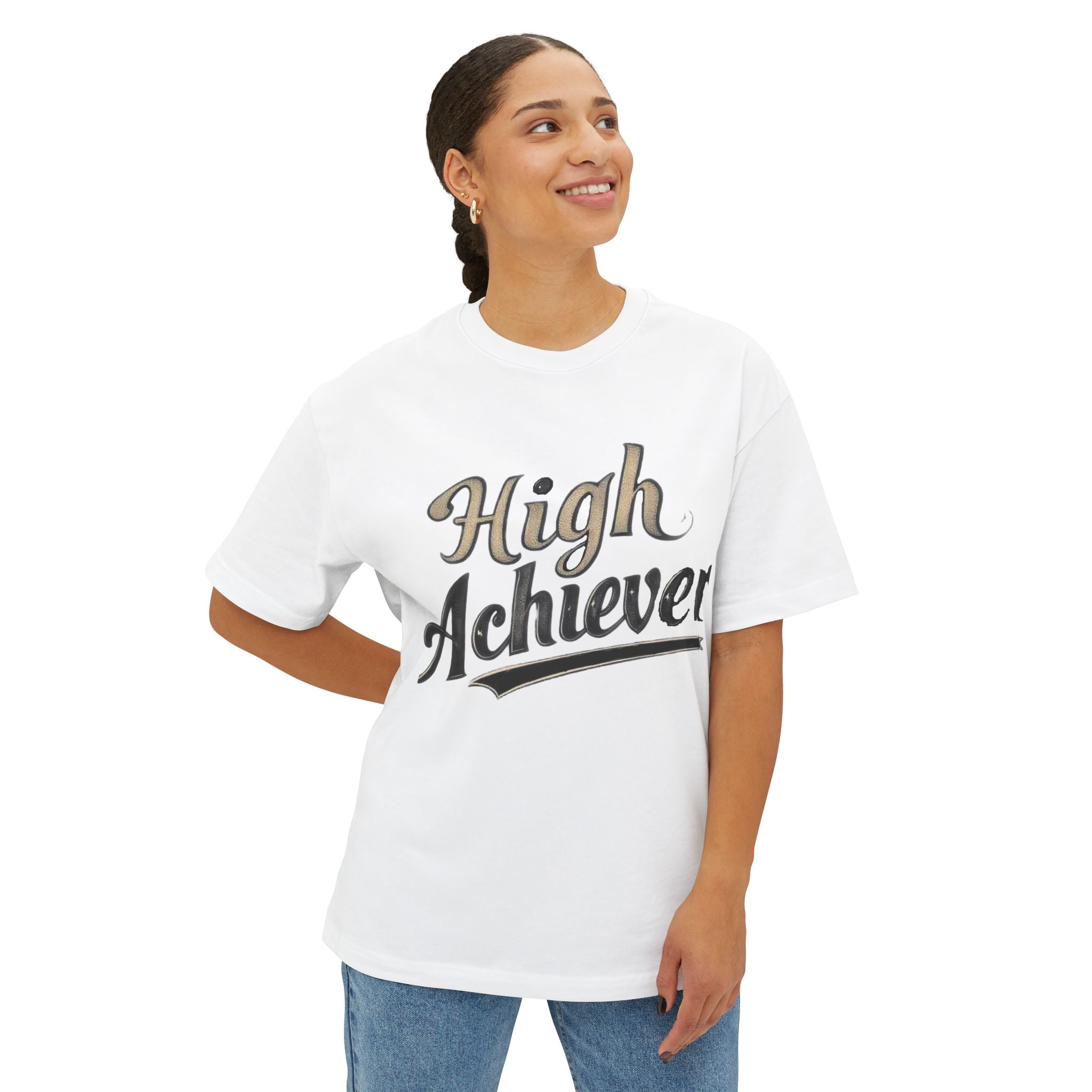 High Achiever Women’s Oversized Boxy Tee