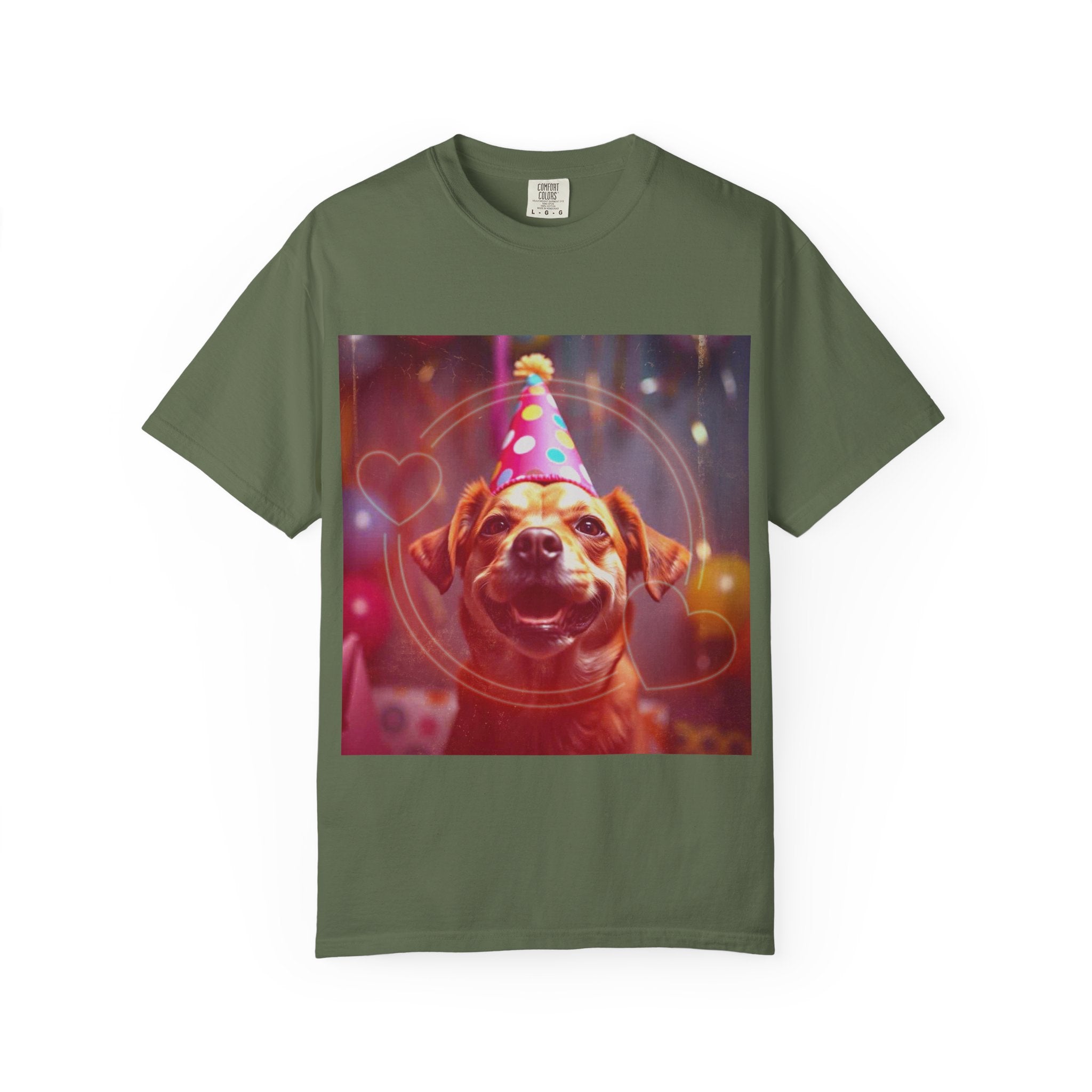 Dog Birthday Men's Garment-Dyed T-shirt