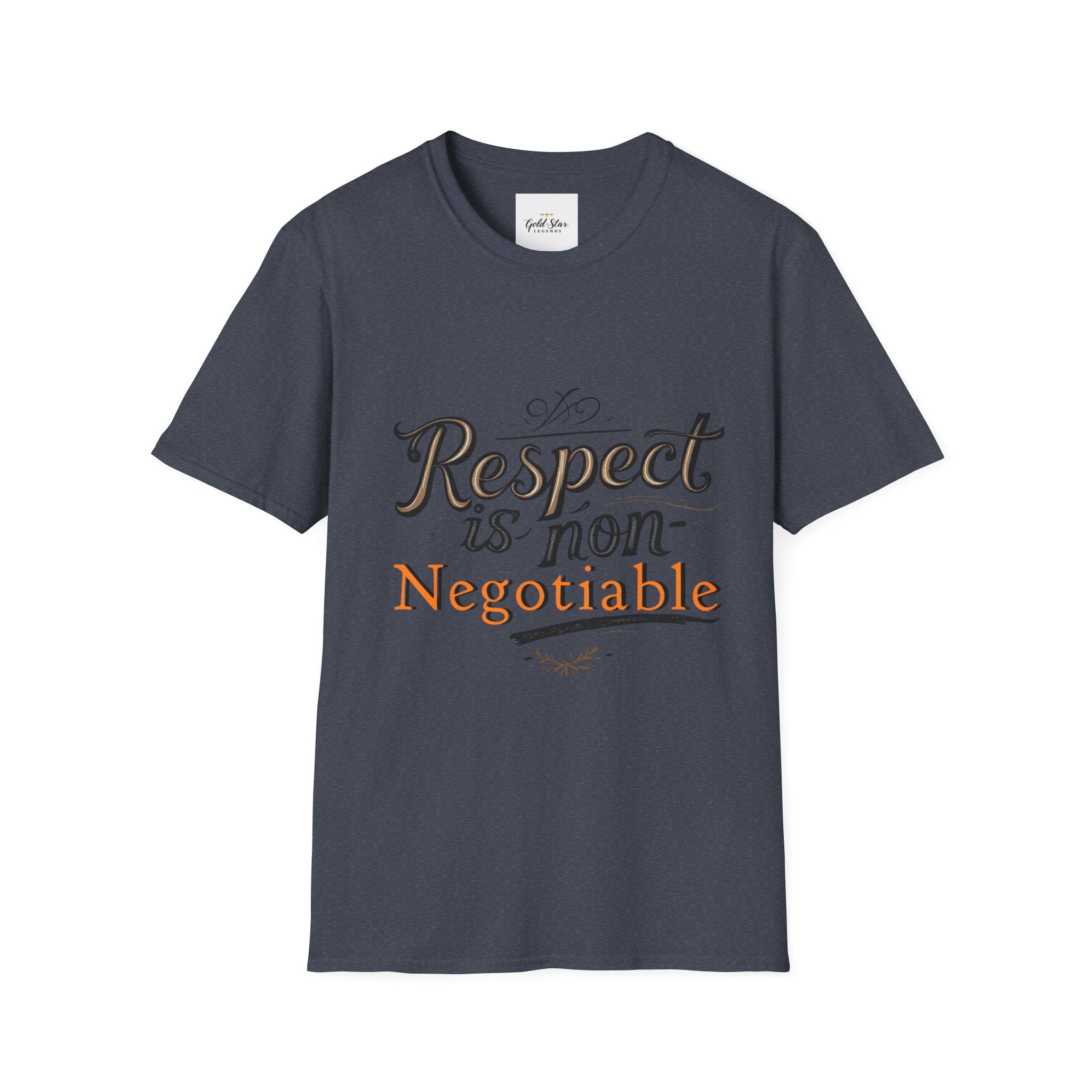 Respect Is Non-Negotiable Women's Soft Style T-Shirt