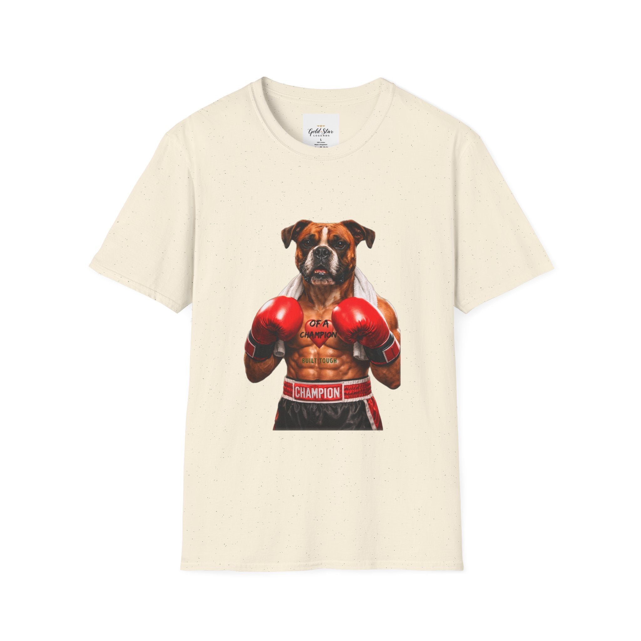 Women’s Boxing dog Softstyle T-Shirt