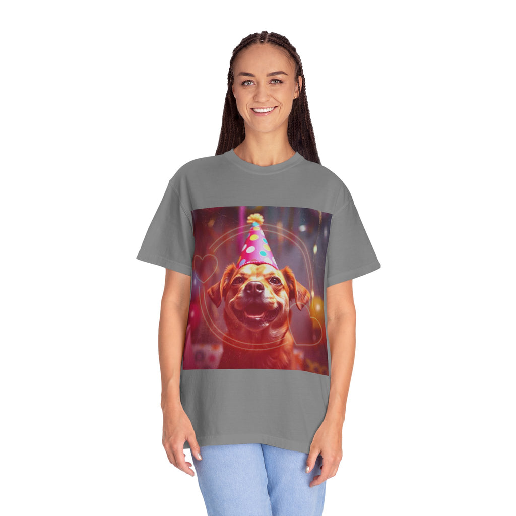 Dog Birthday Men's Garment-Dyed T-shirt