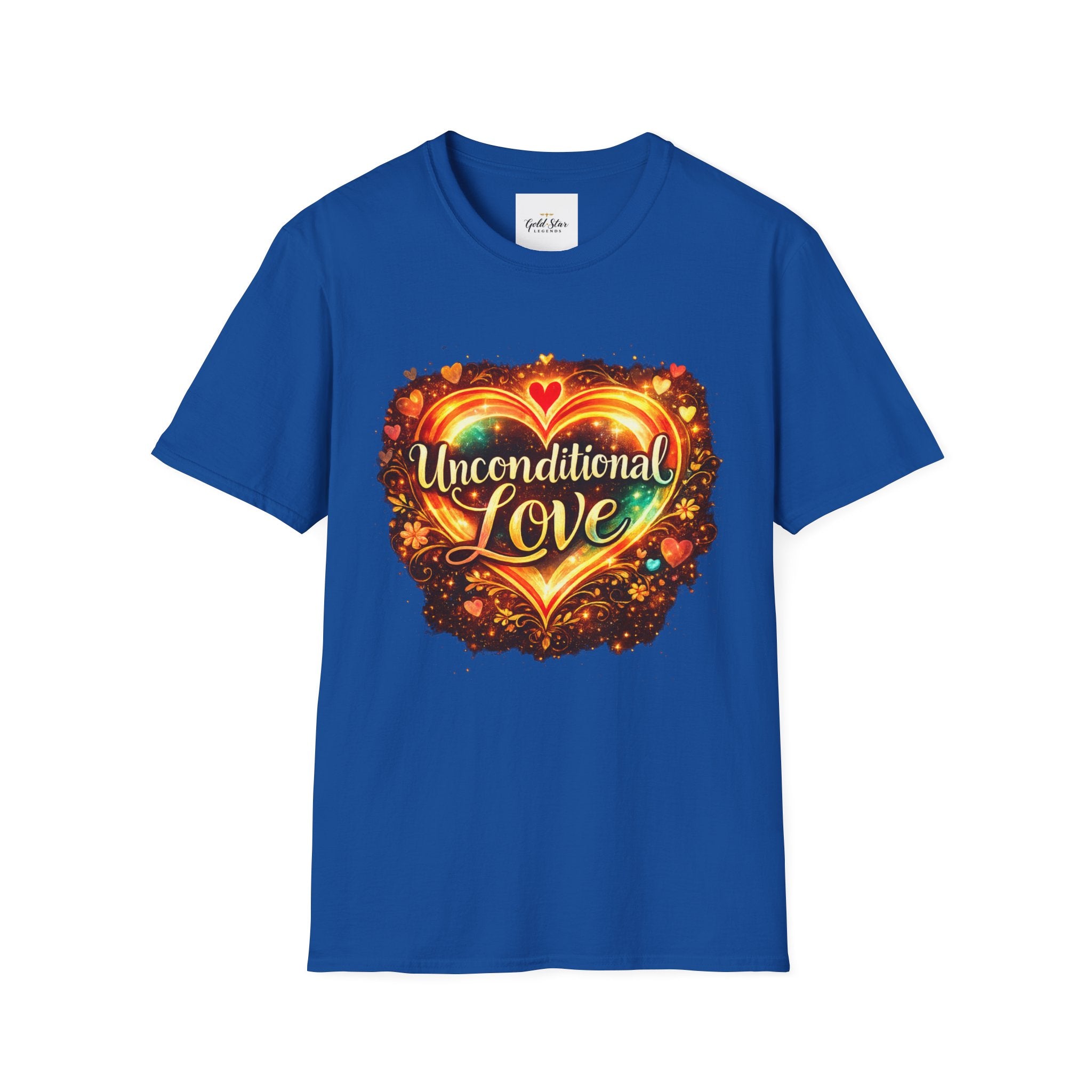 Unconditional Love Women’s T-Shirt — Inspirational Graphic Tee with 'Unconditional love'