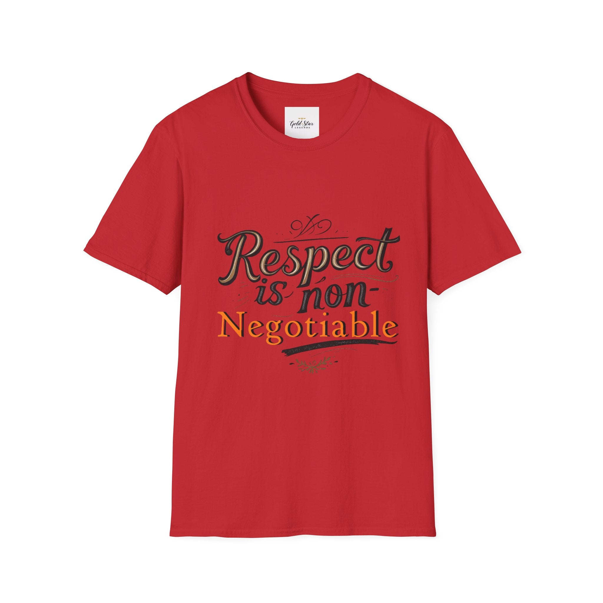 Respect Is Non-Negotiable Women's Soft Style T-Shirt