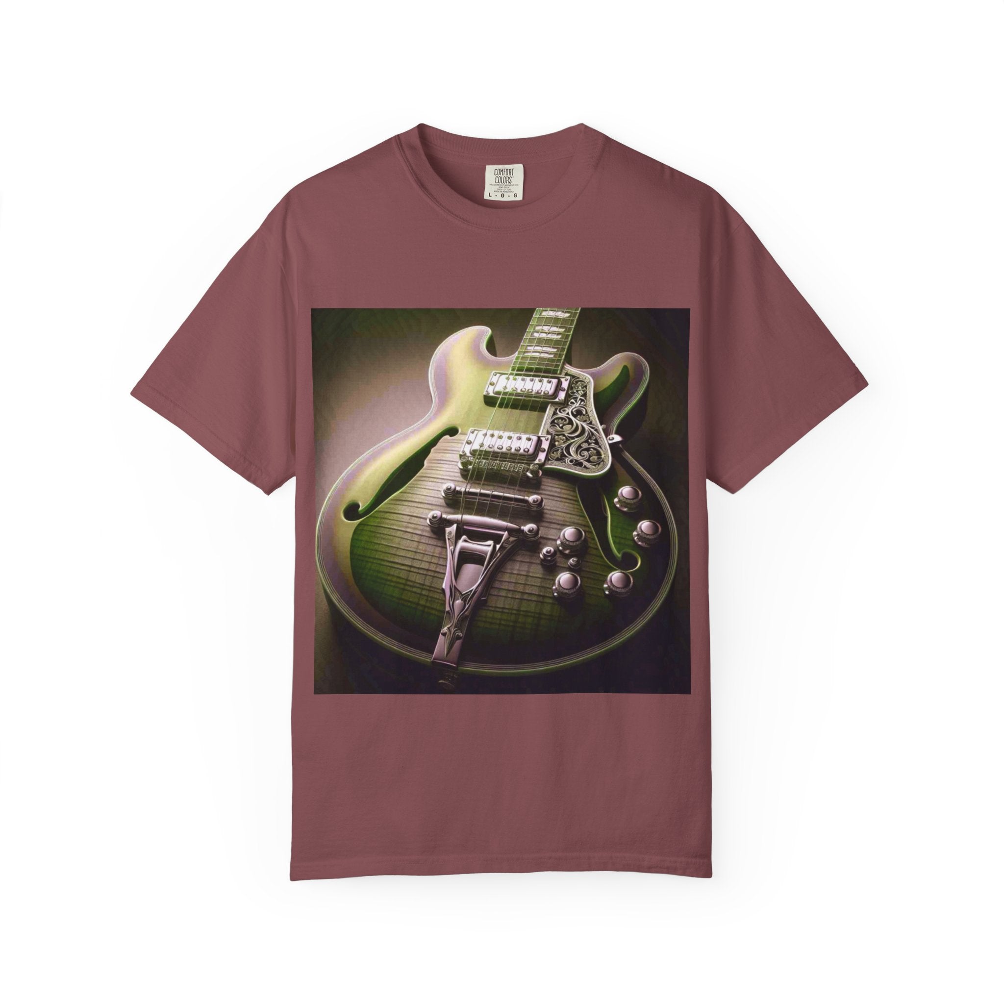 Guitar Men's Garment-Dyed T-shirt