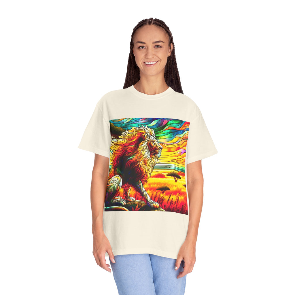 Lion Men's Garment-Dyed T-shirt