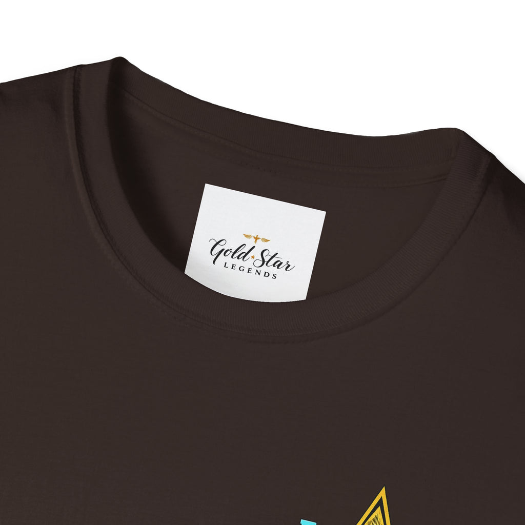 Men’s left chest GSL( Academic Extraordinaire) Soft style T-Shirt