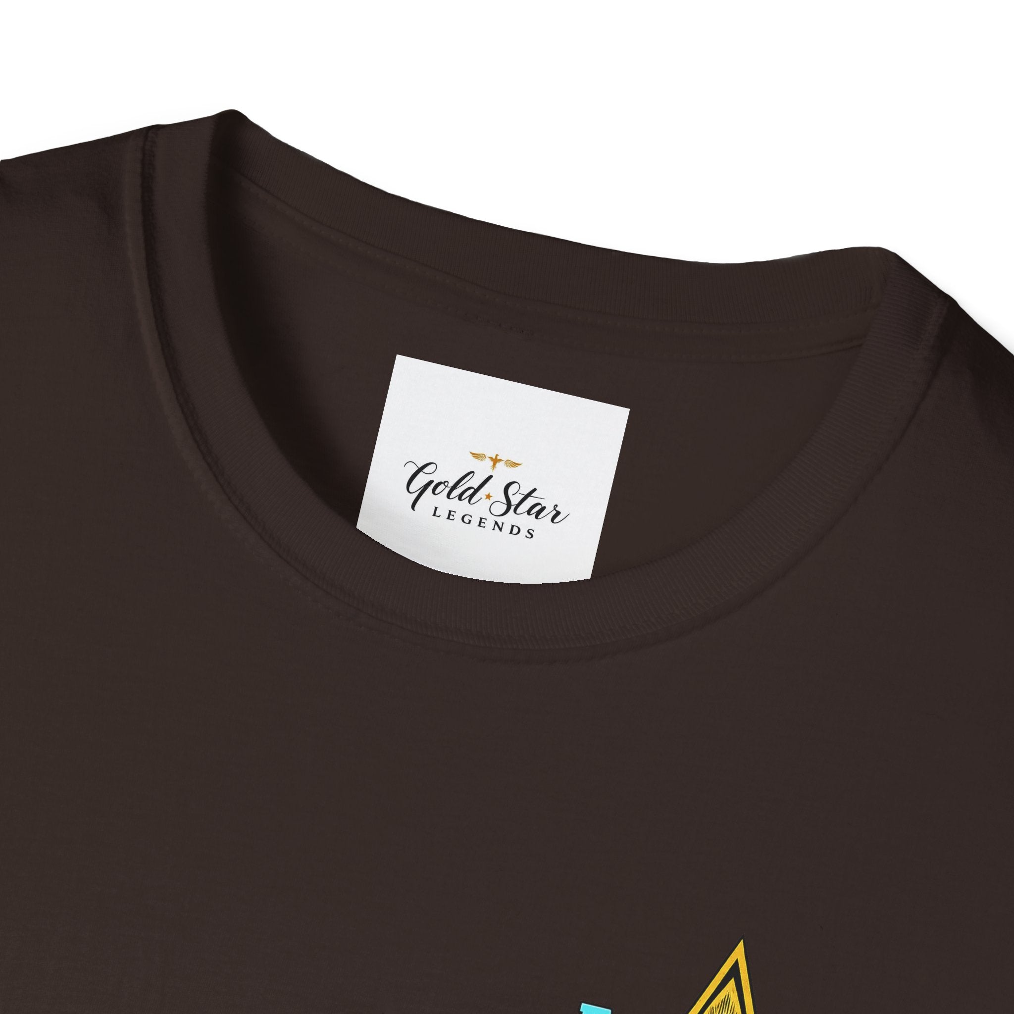 Men’s left chest GSL( Academic Extraordinaire) Soft style T-Shirt