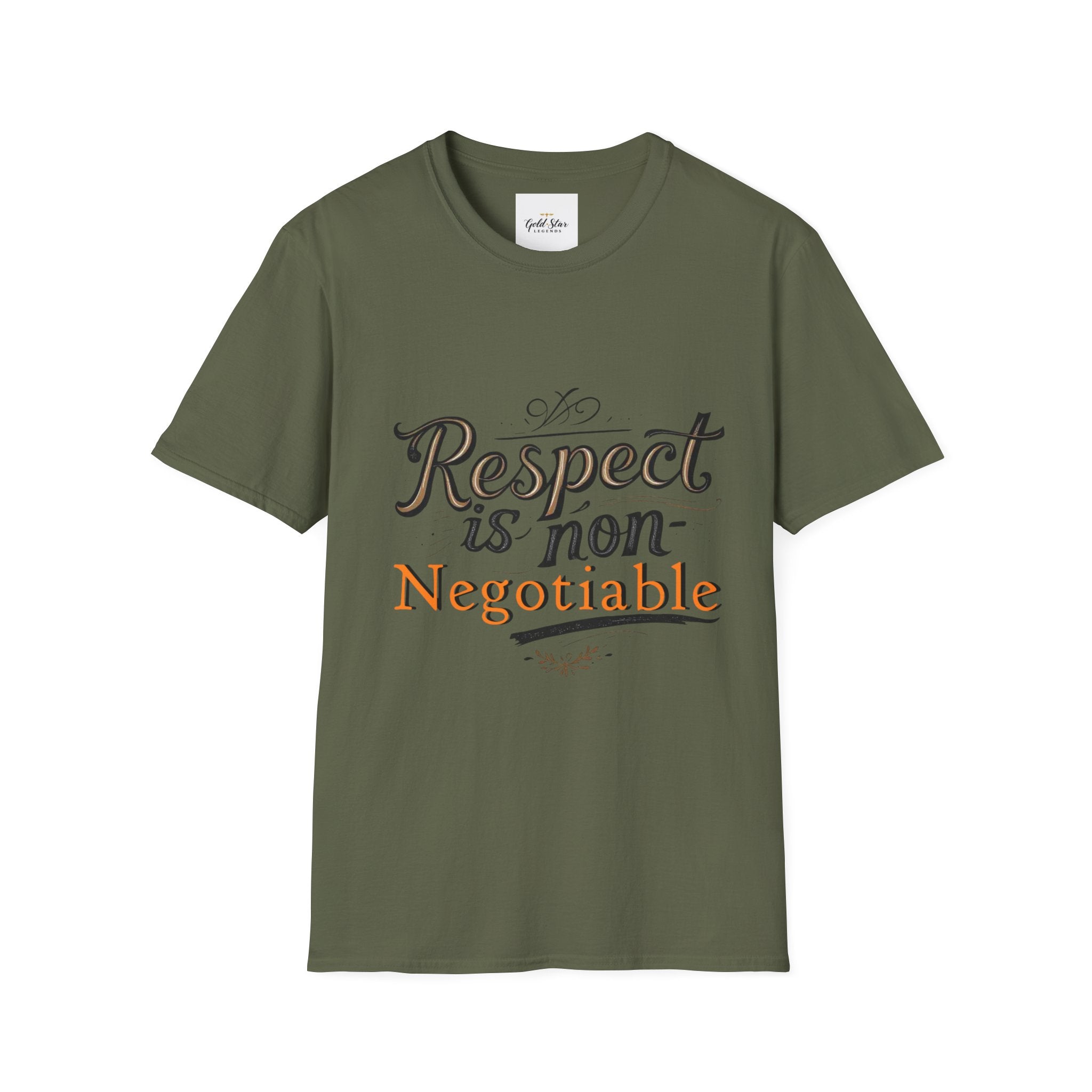 Respect Is Non-Negotiable Women's Soft Style T-Shirt
