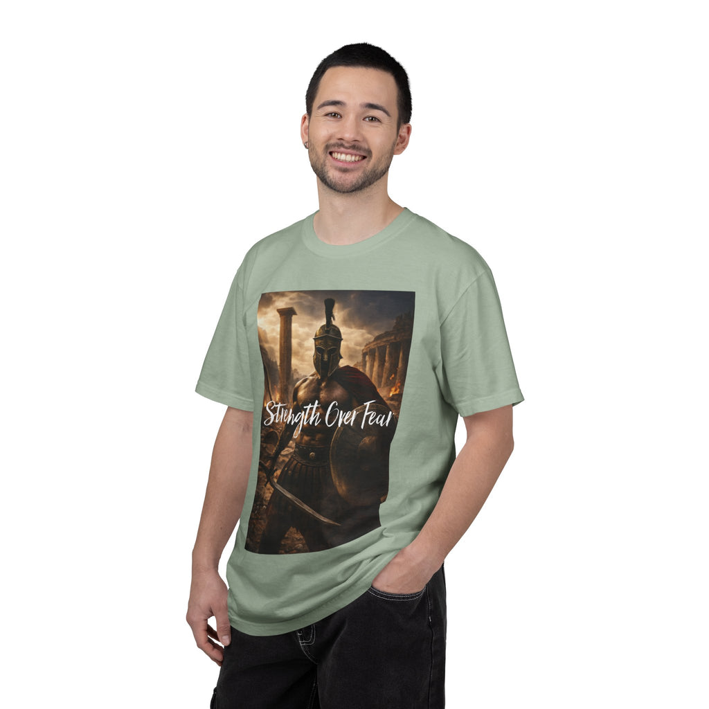 Spartan soldier women’s Garment-Dyed T-shirt