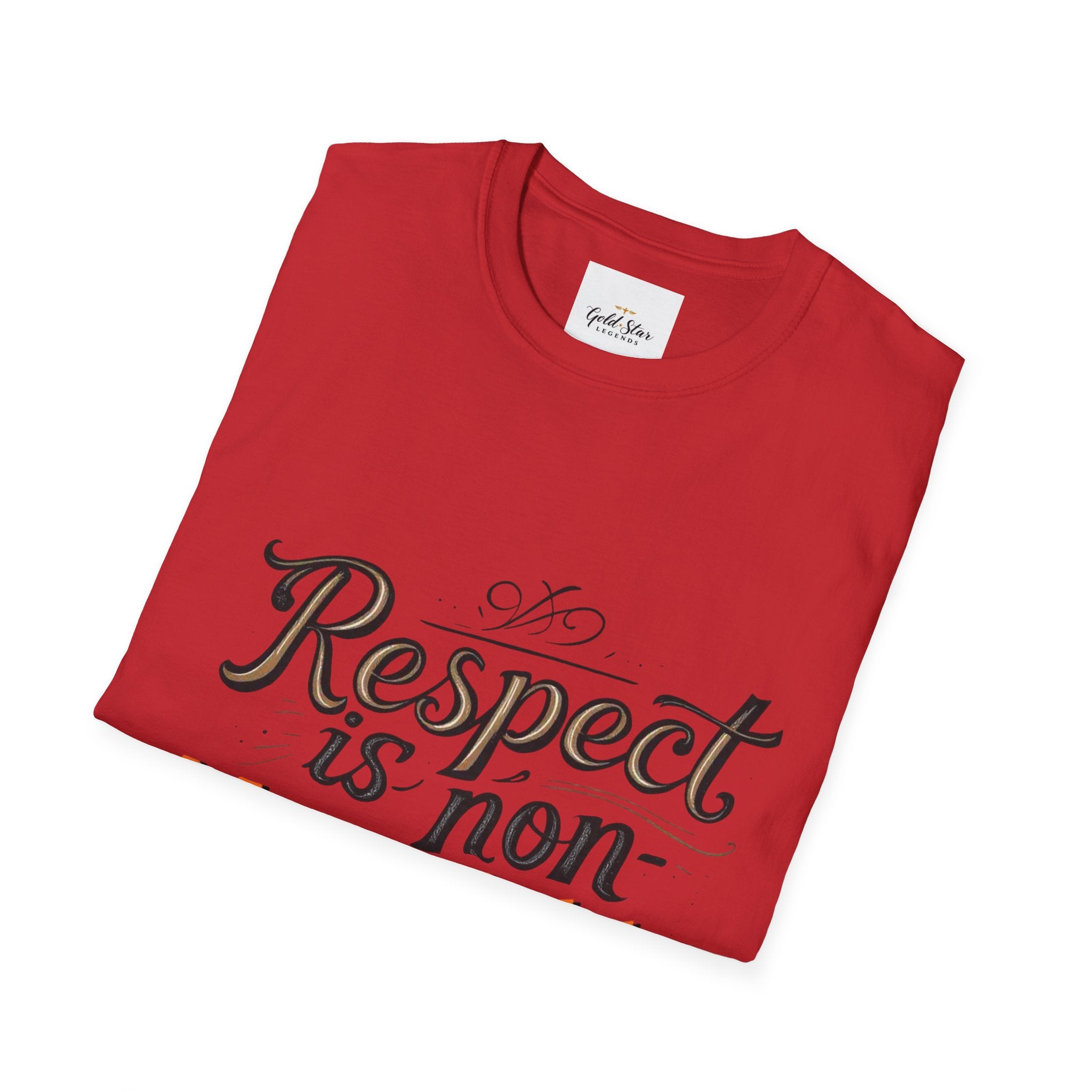 Respect Is Non-Negotiable Women's Soft Style T-Shirt