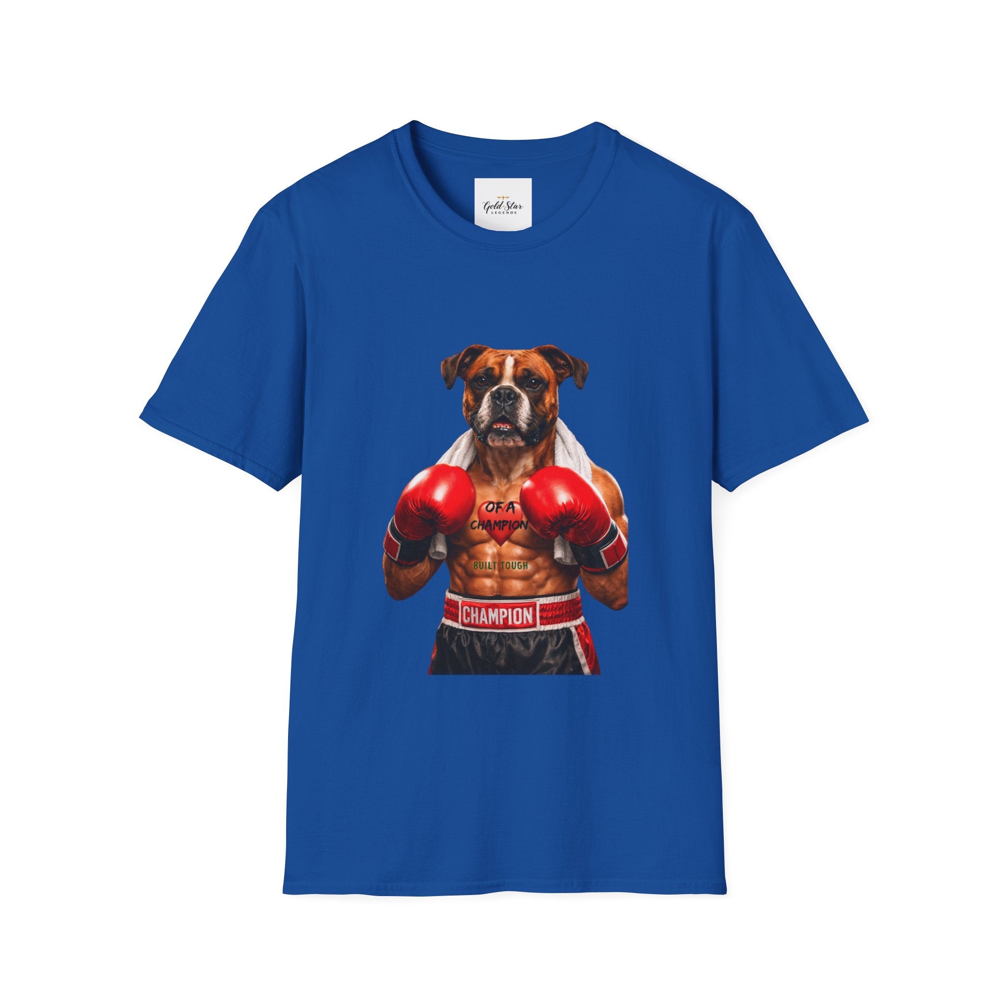 Women’s Boxing dog Softstyle T-Shirt