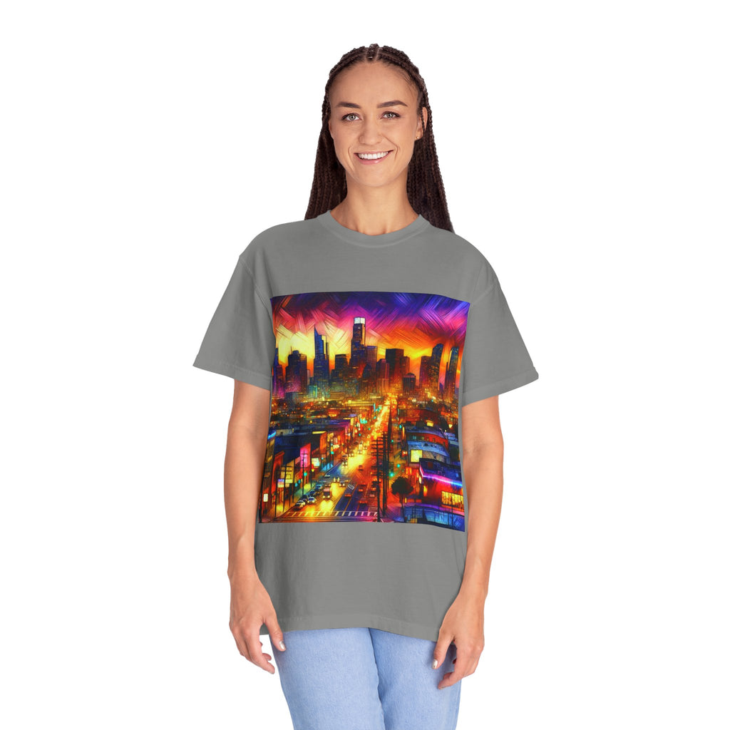 Artsy City Men's Garment-Dyed T-shirt
