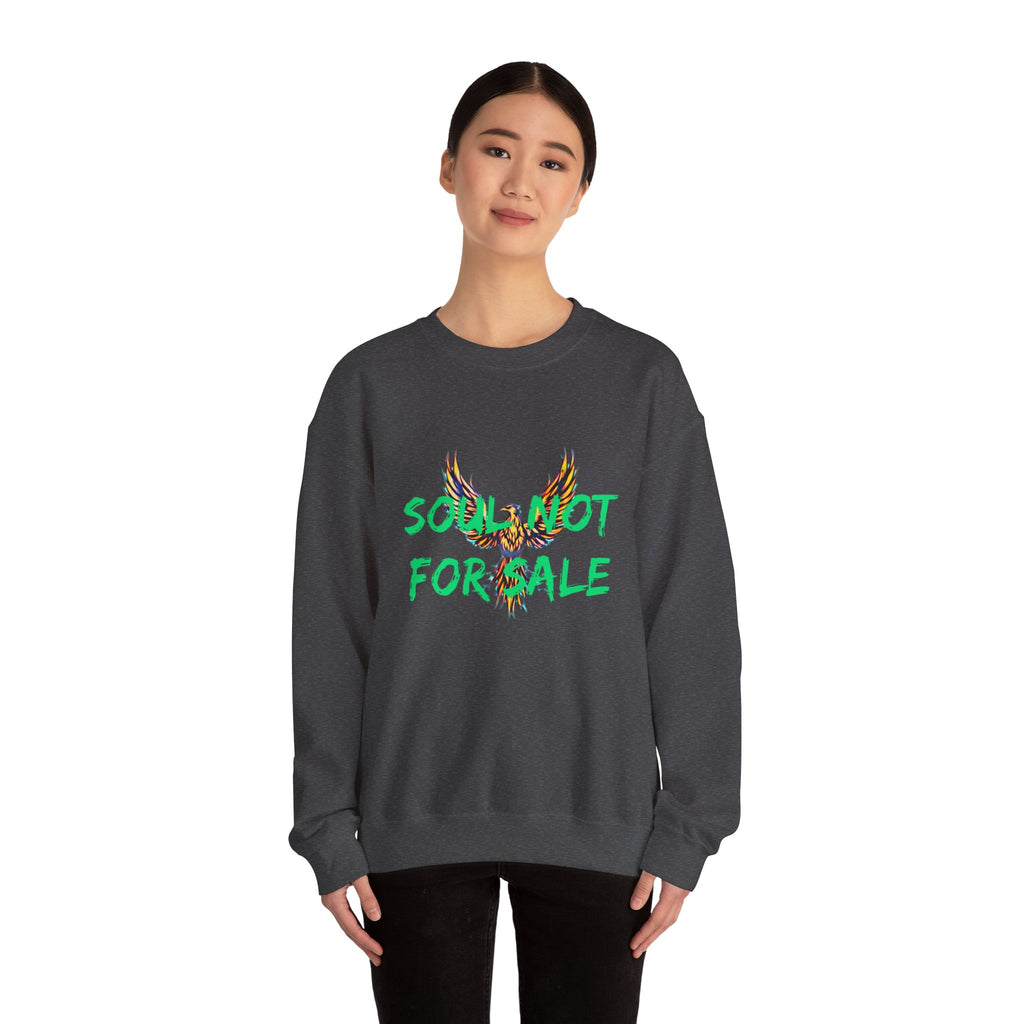Soul Not For Sale Men’s Heavy Blend™ Crewneck Sweatshirt