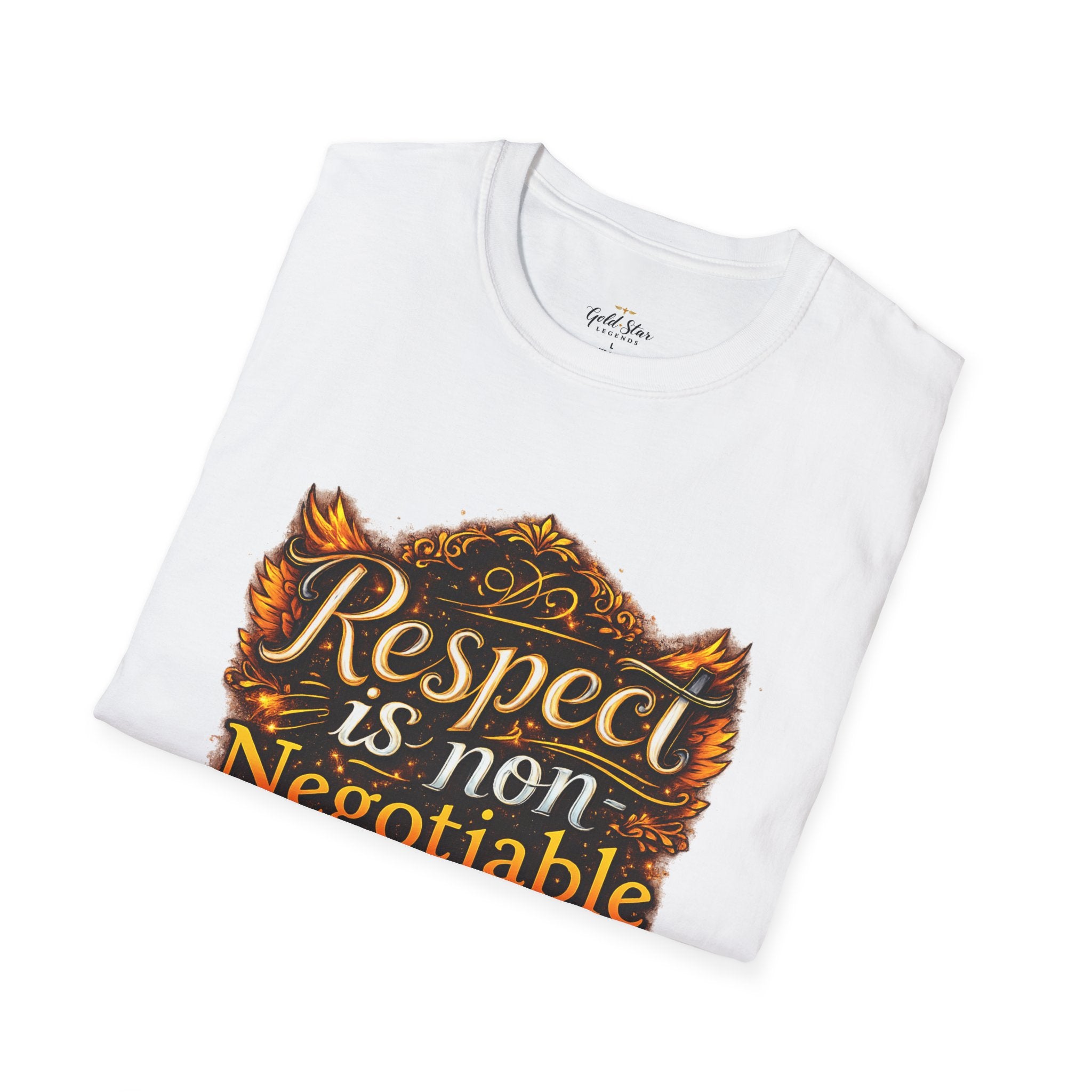 Women’s Softstyle T-Shirt Restpect is Non negotiable