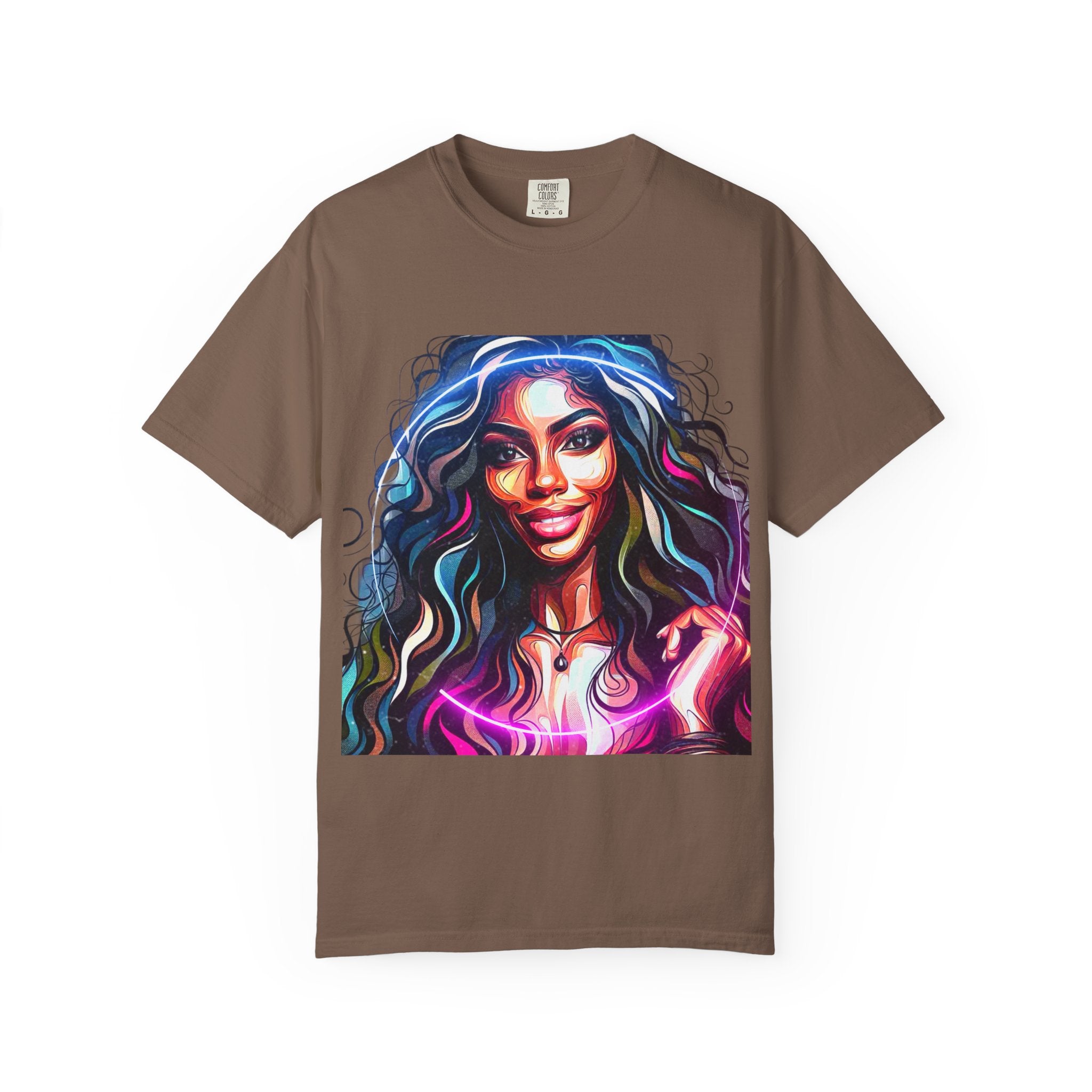 Beautiful Woman Men's Garment-Dyed T-shirt