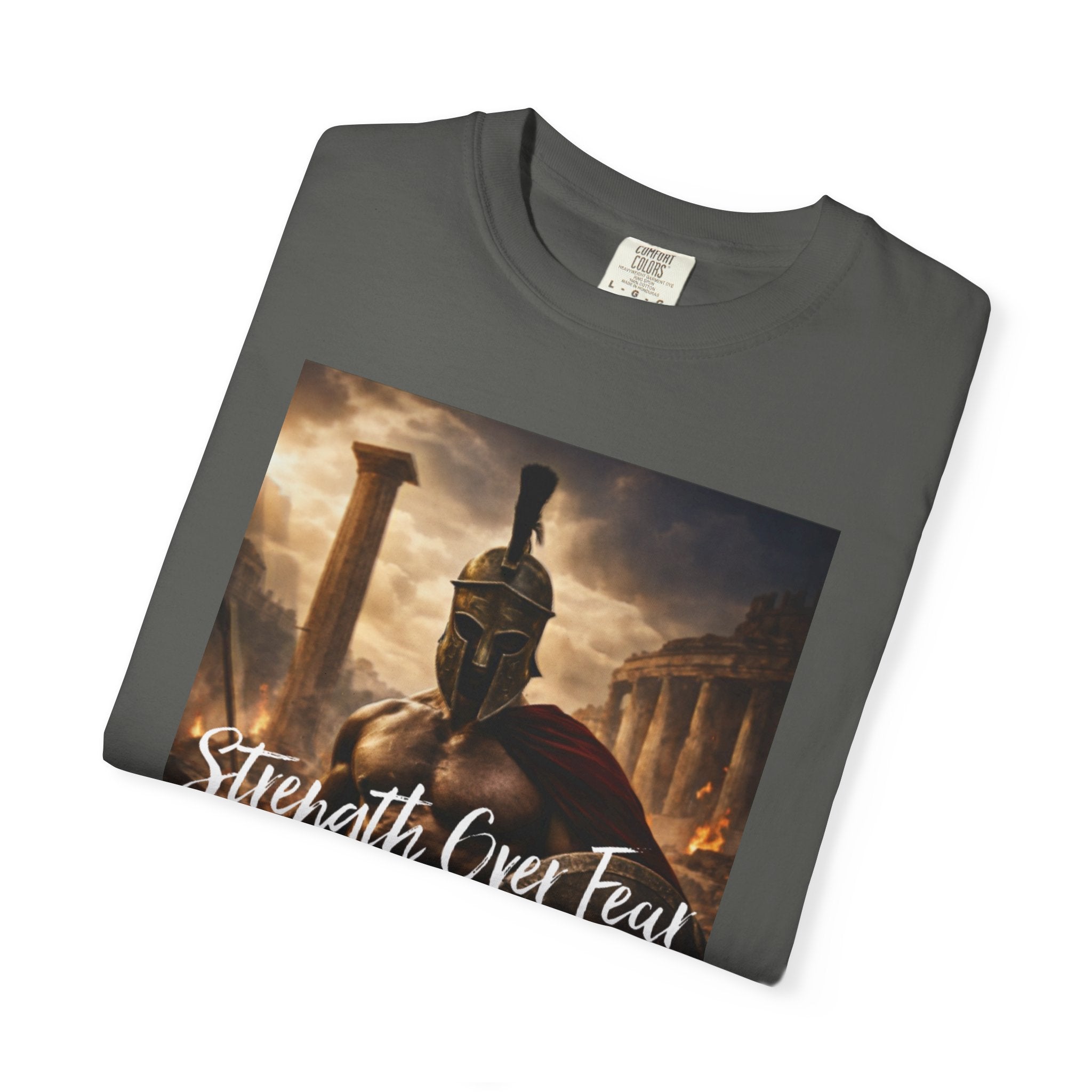 Spartan soldier women’s Garment-Dyed T-shirt