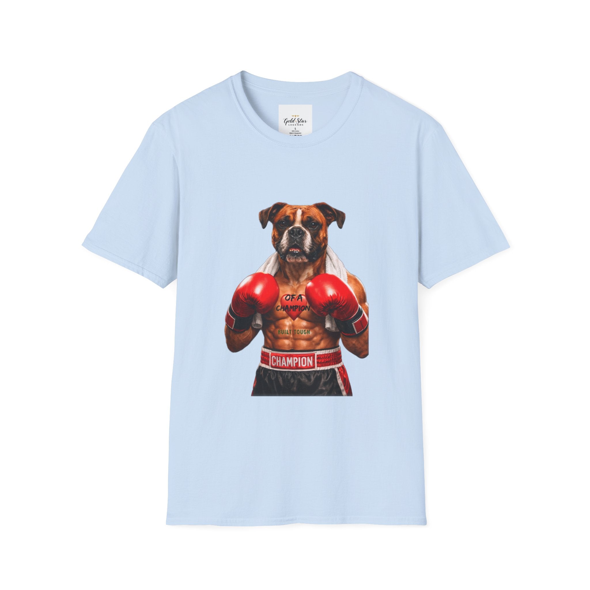 Men’s boxing dog Softstyle T-Shirt