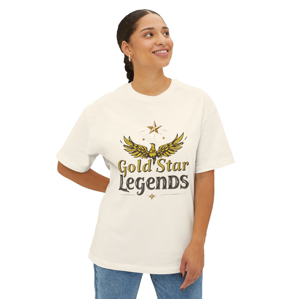 Gold Star Legends Women’s Oversized Boxy Tee