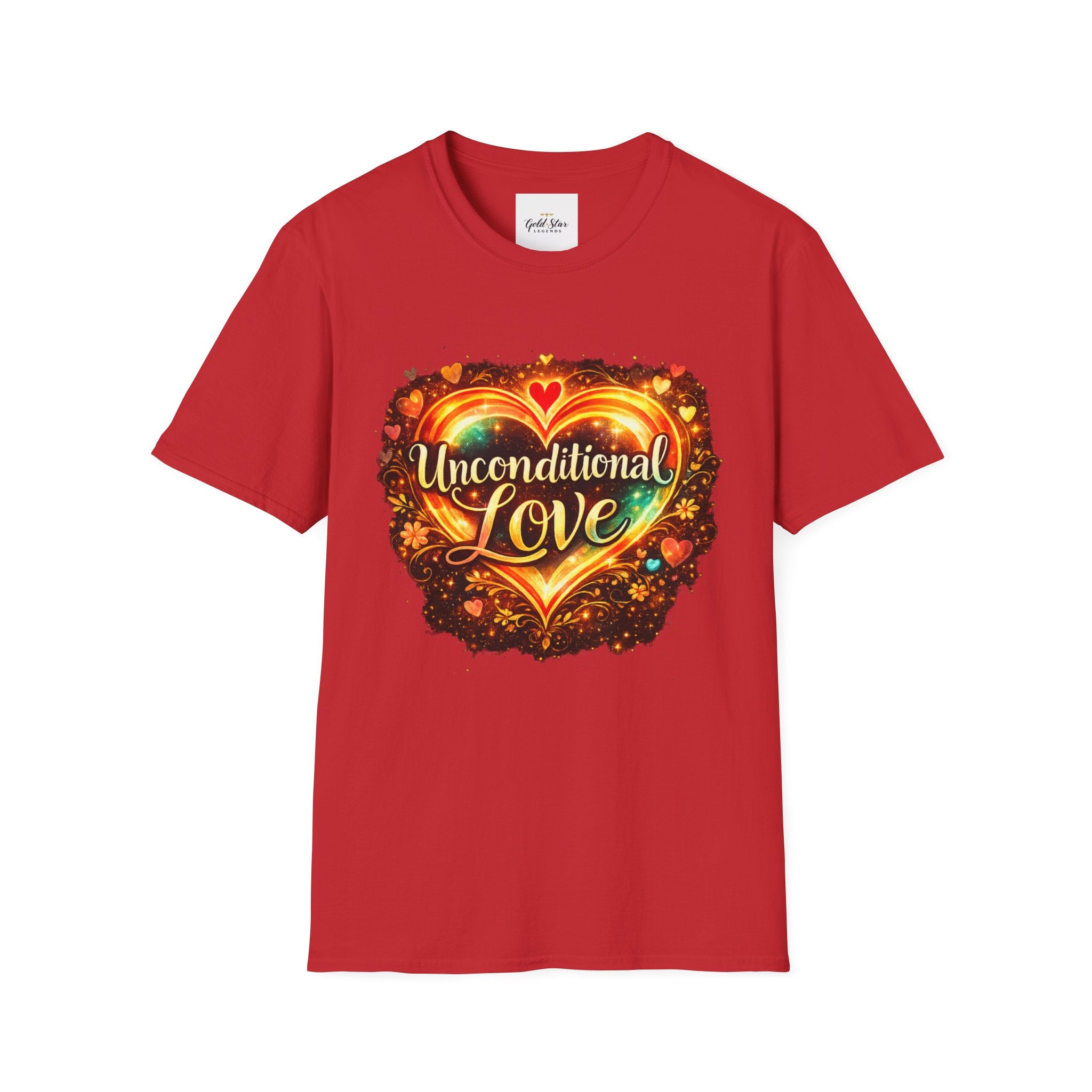 Unconditional Love Women’s T-Shirt — Inspirational Graphic Tee with 'Unconditional love'