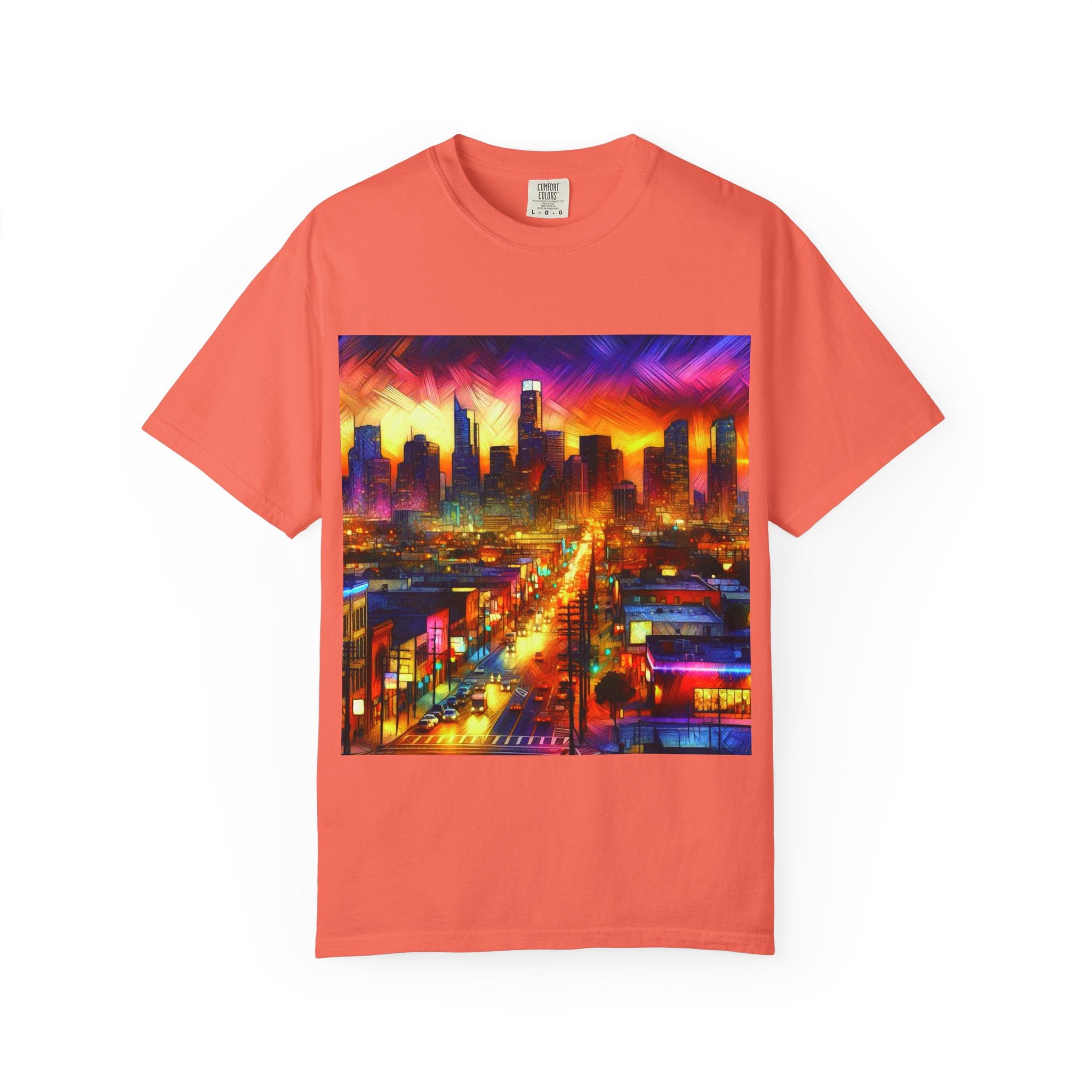 Artsy City Men's Garment-Dyed T-shirt