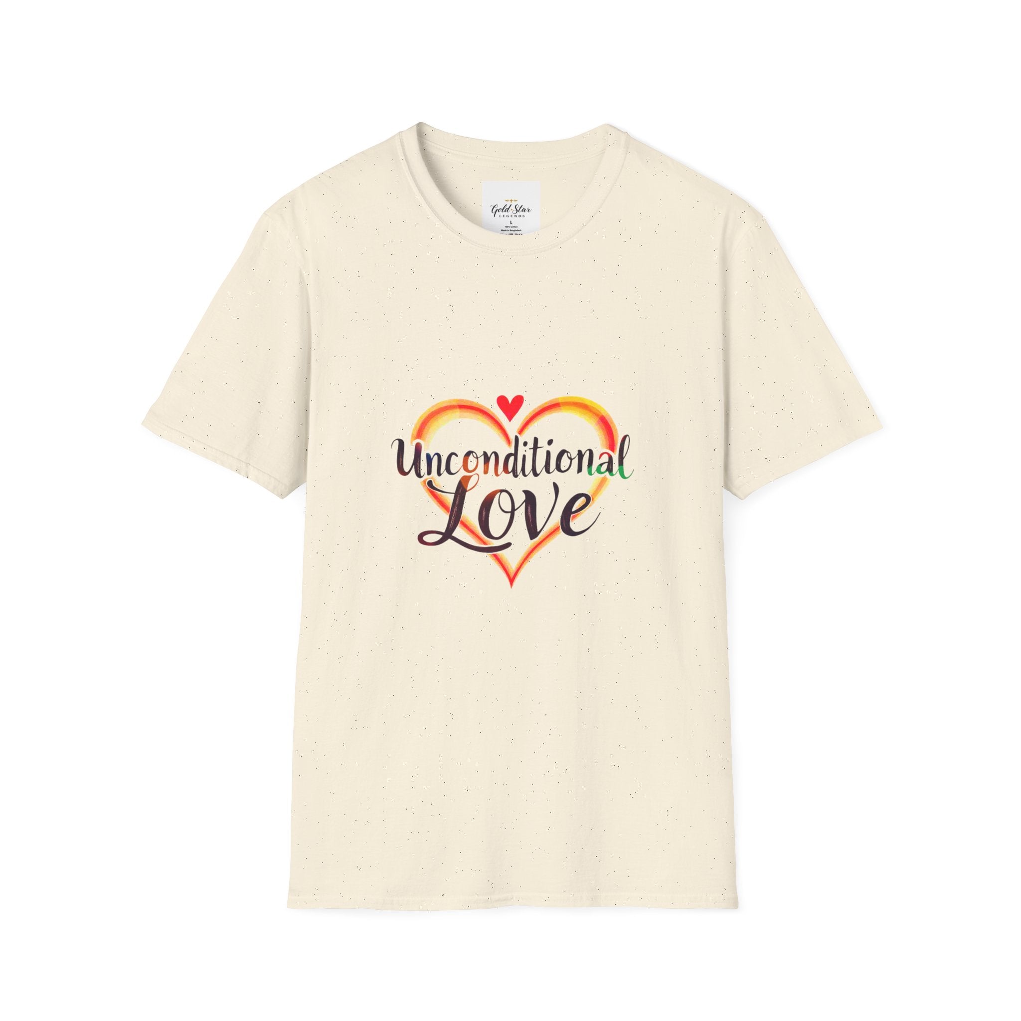 Unconditional Love Women's T-Shirt — Inspirational Graphic Tee with 'Unconditional love'