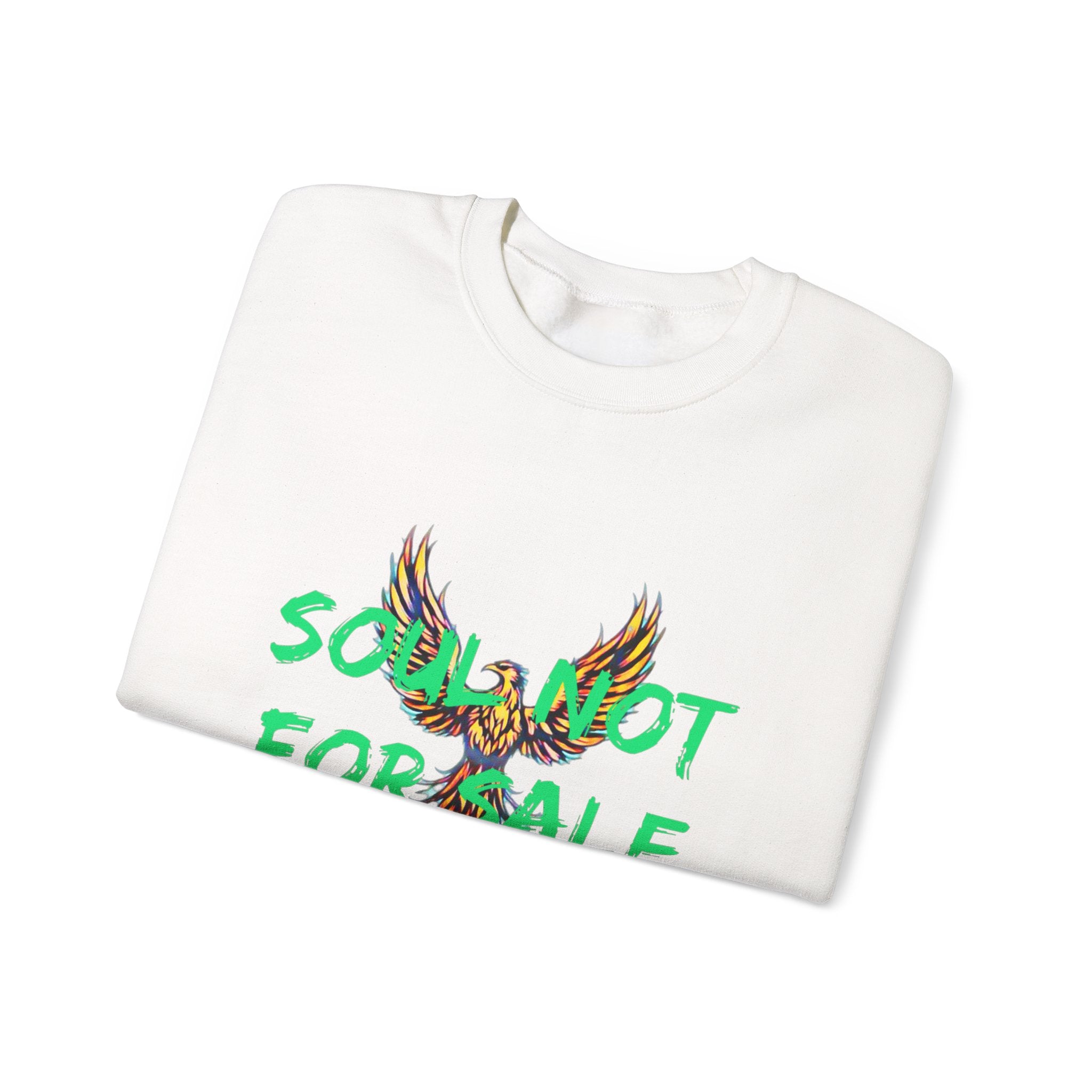 Soul Not For Sale Men’s Heavy Blend™ Crewneck Sweatshirt