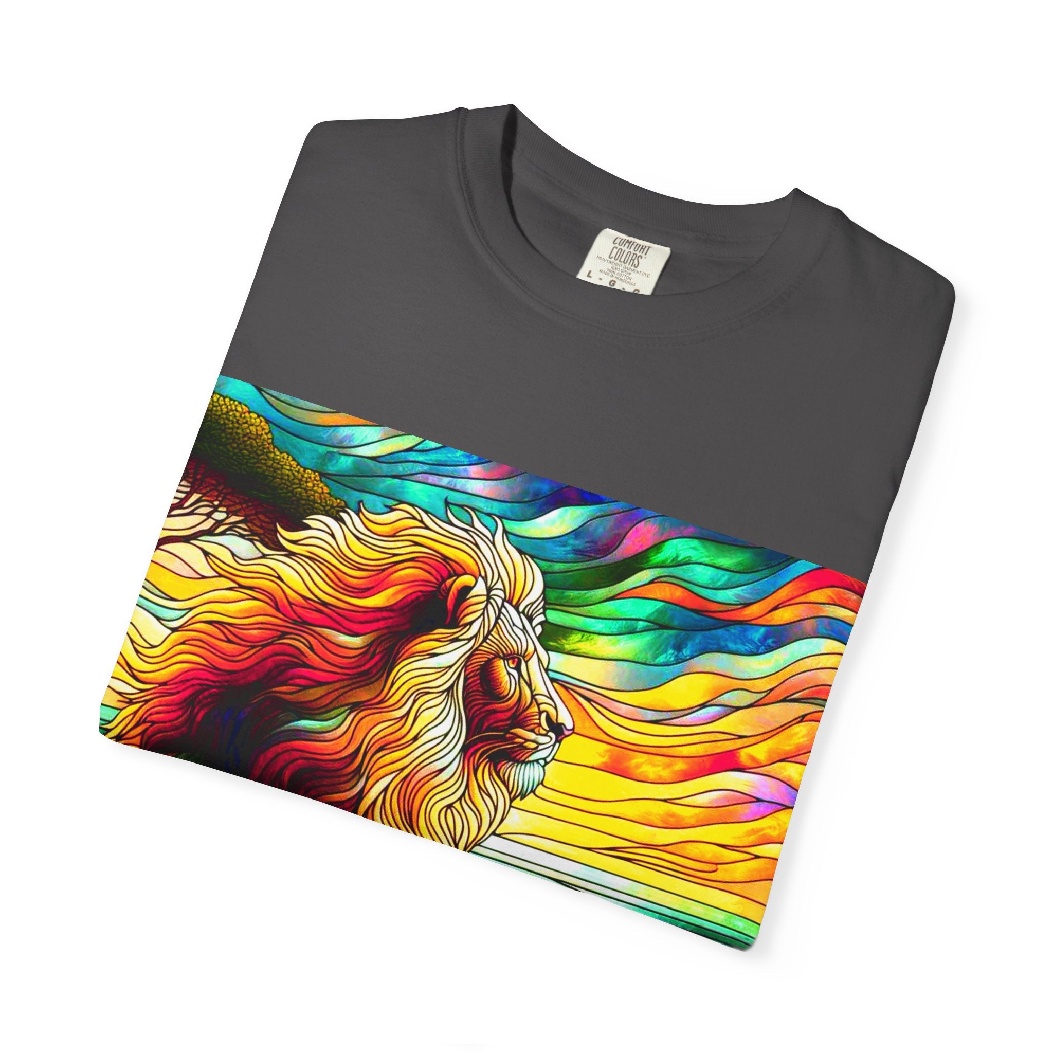 Lion Men's Garment-Dyed T-shirt