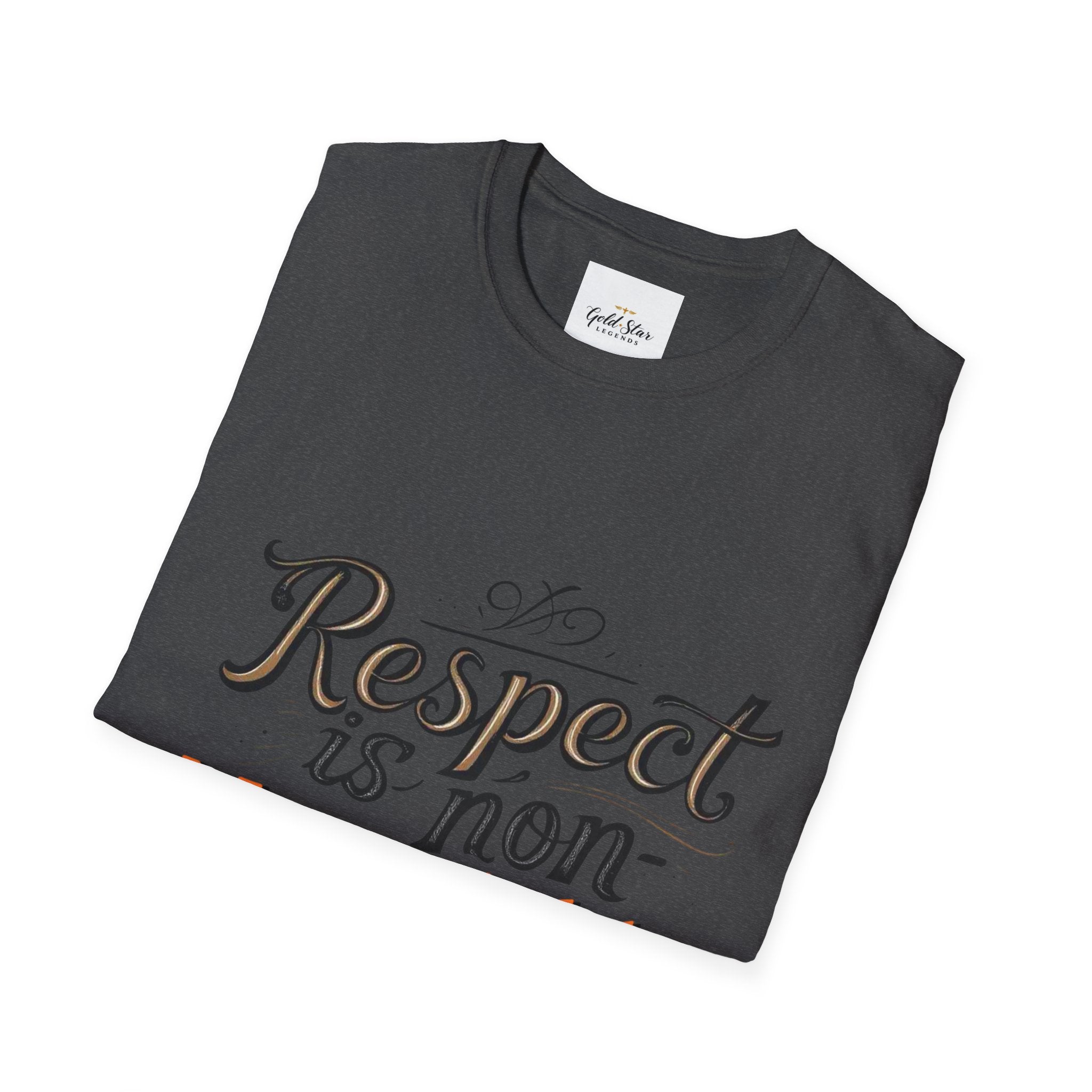 Respect Is Non-Negotiable Women's Soft Style T-Shirt