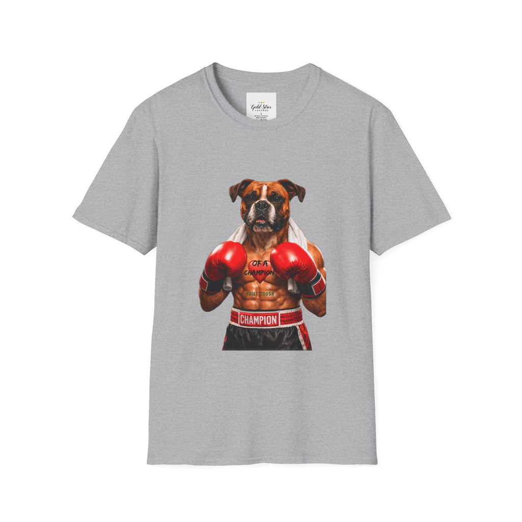 Men’s boxing dog Softstyle T-Shirt
