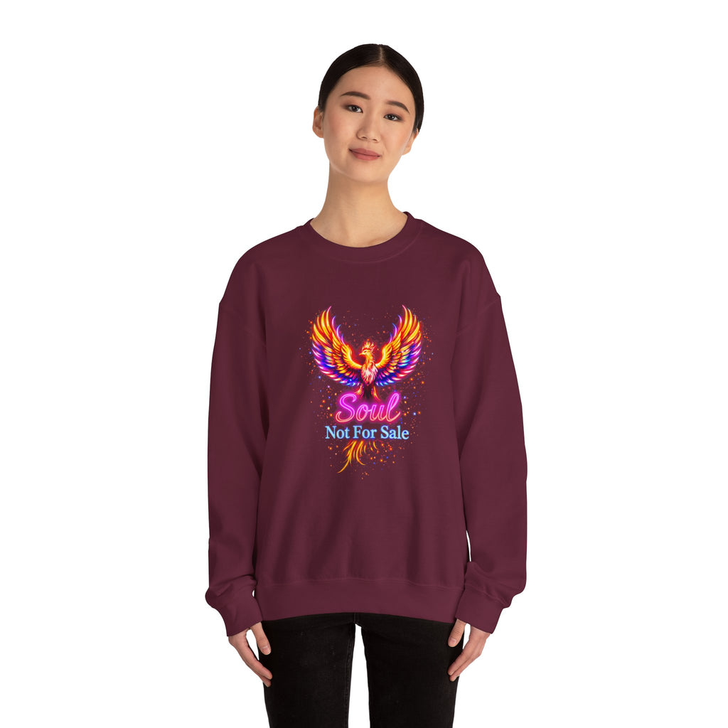 Soul Not For Sale Women’s Heavy Blend™ Crewneck Sweatshirt