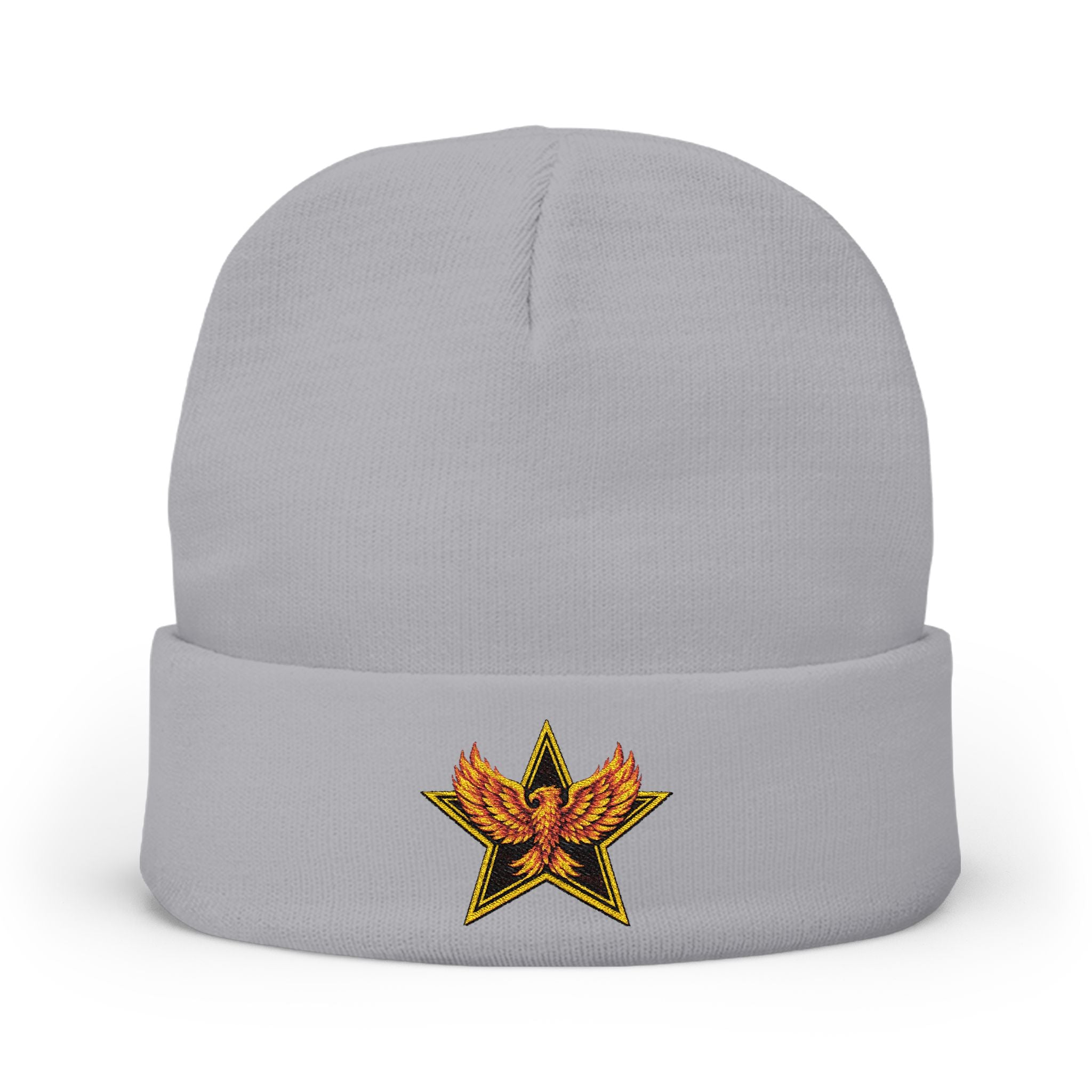 Gold Star Legends Knit Beanie (Embroidery)