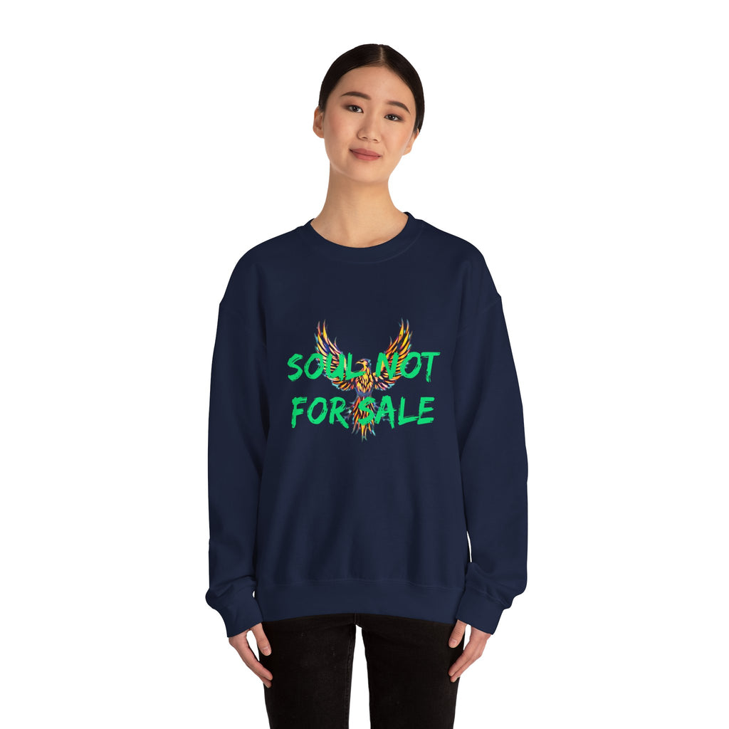 Soul Not For Sale Men’s Heavy Blend™ Crewneck Sweatshirt