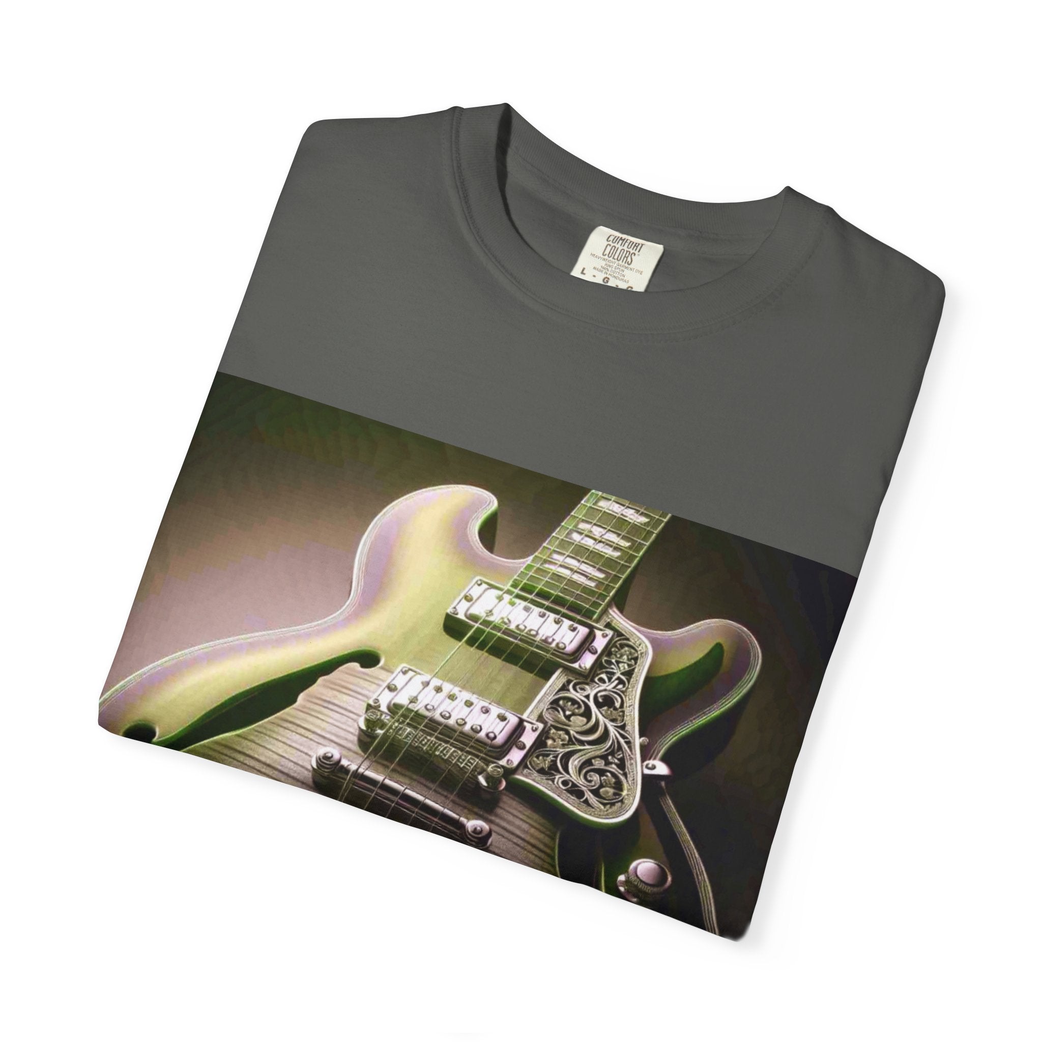 Guitar Men's Garment-Dyed T-shirt