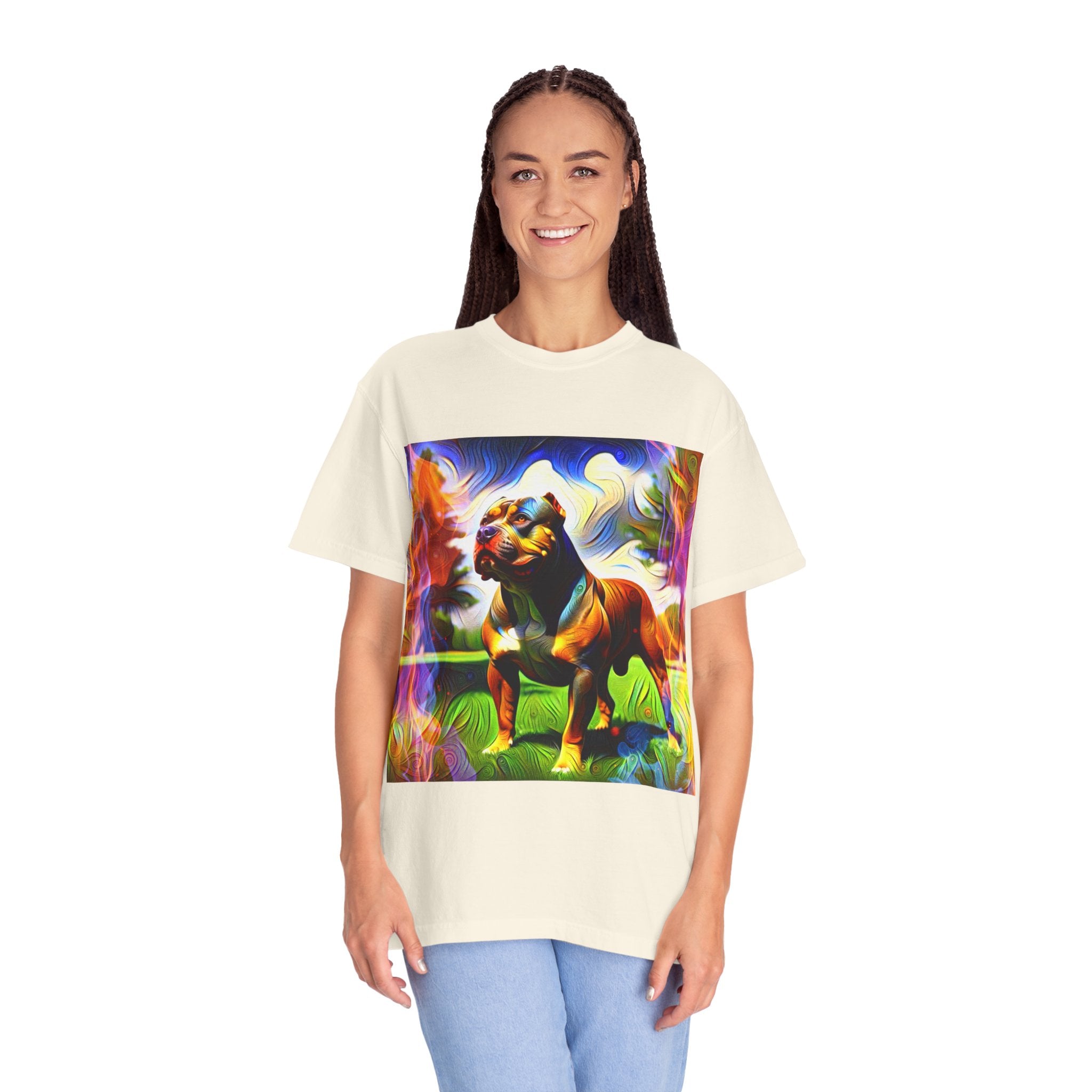 Pit bull Men's Garment-Dyed T-shirt